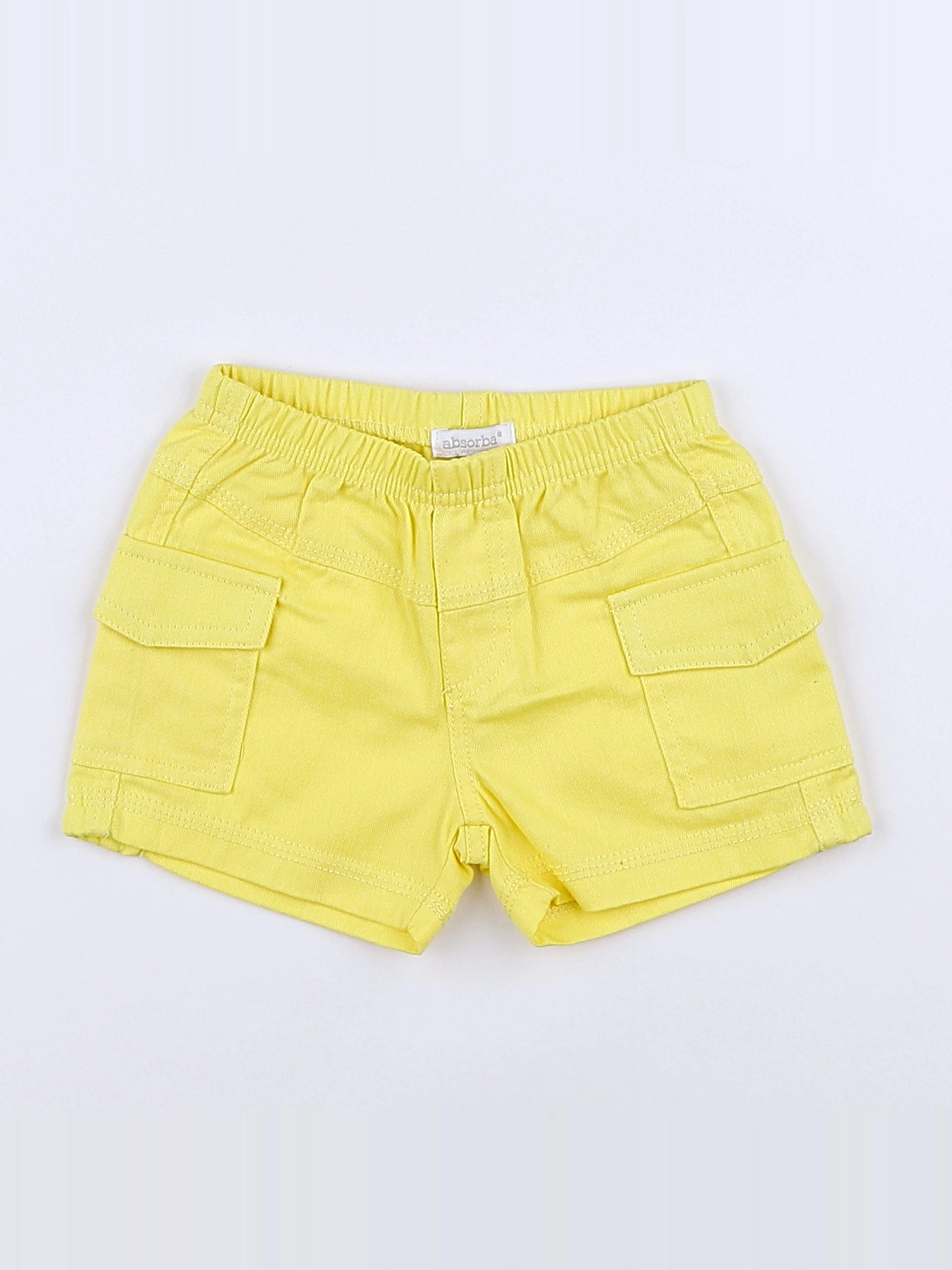 Absorba - short jaune - 6 mois