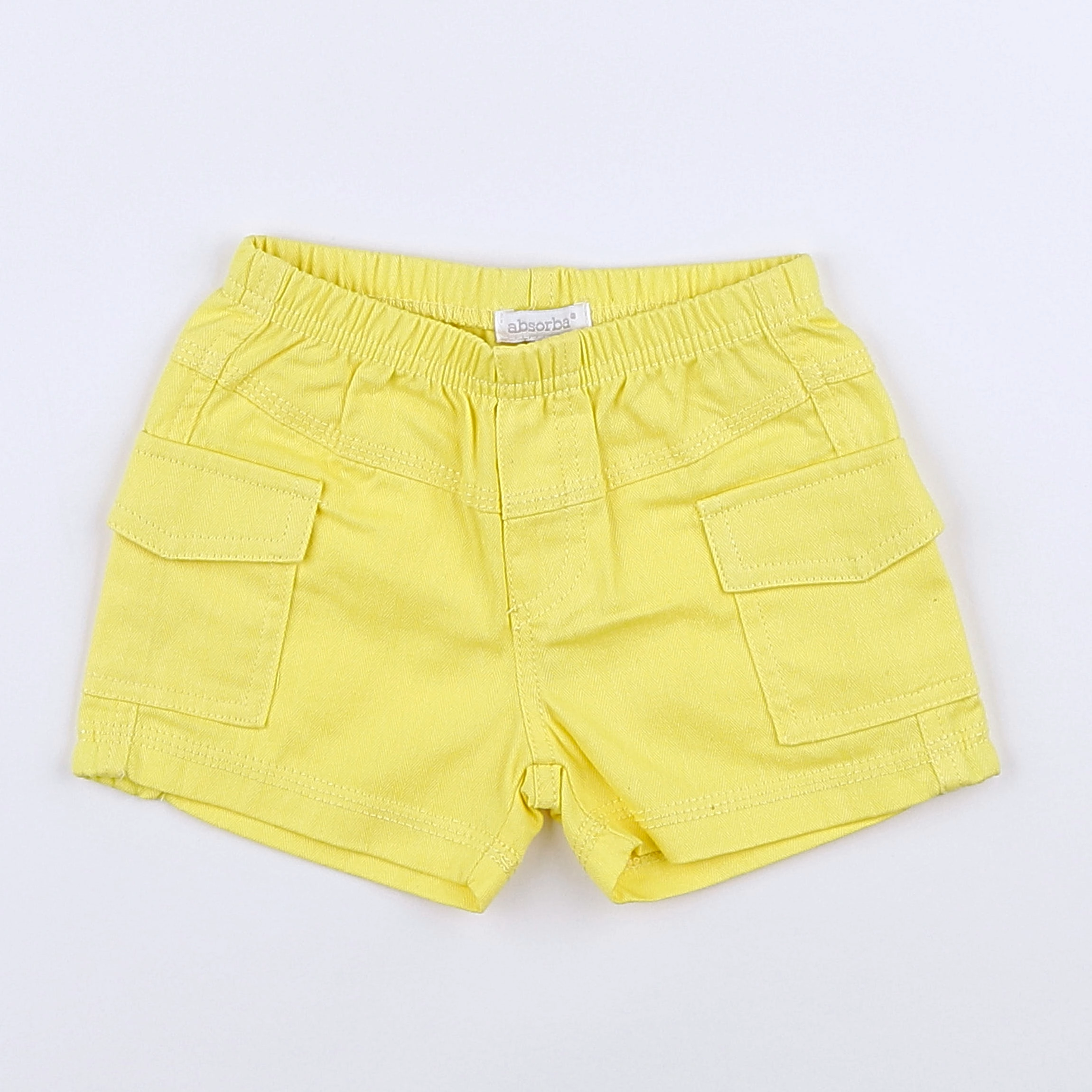 Absorba - short jaune - 6 mois