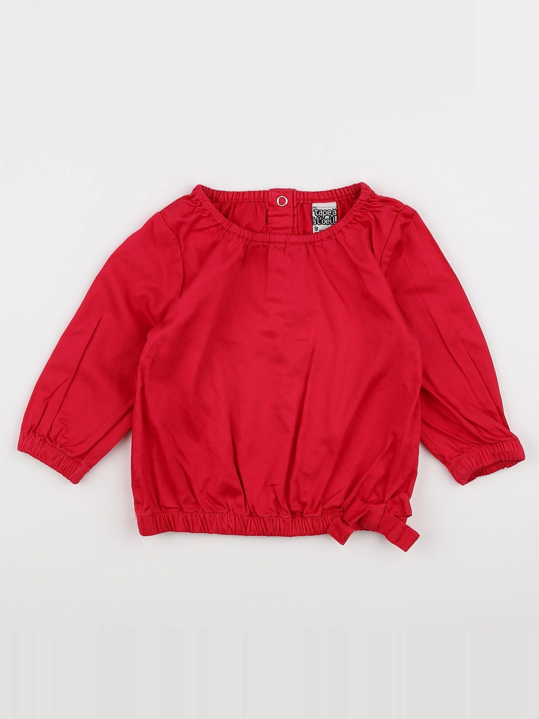 Tape à l'oeil - blouse rose - 9 mois