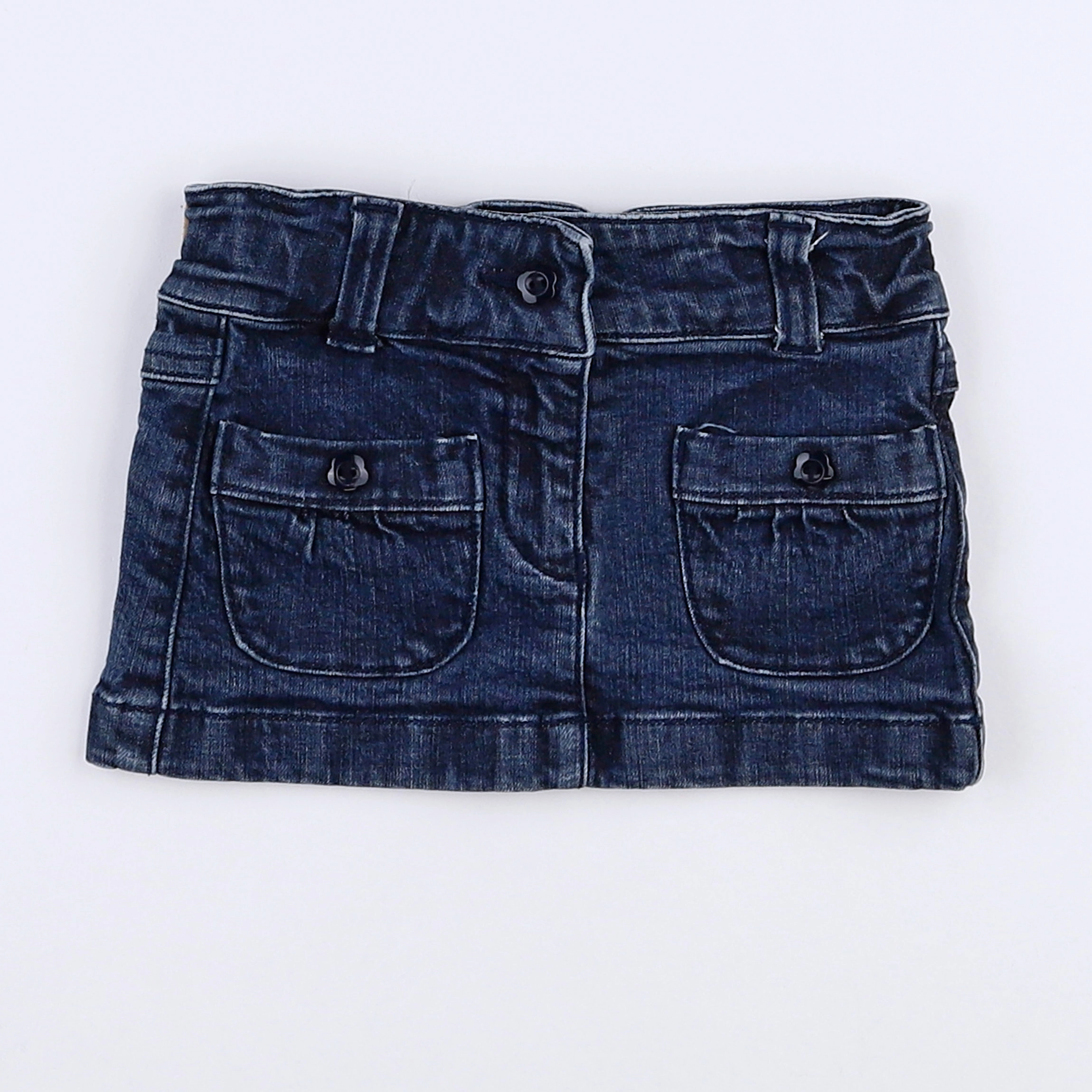 Vertbaudet - jupe bleu - 2 ans