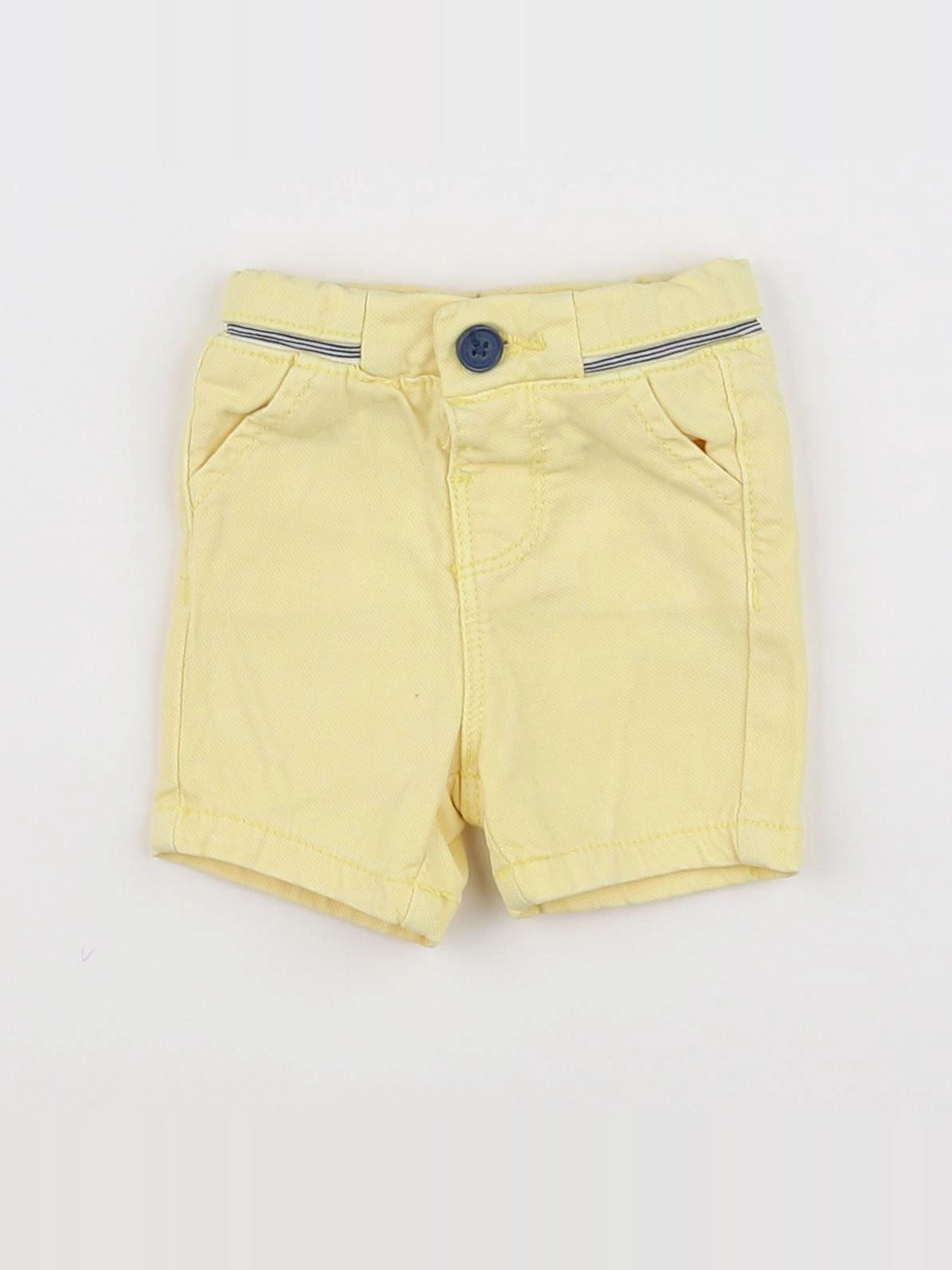 Tape à l'oeil - short jaune - 3 mois