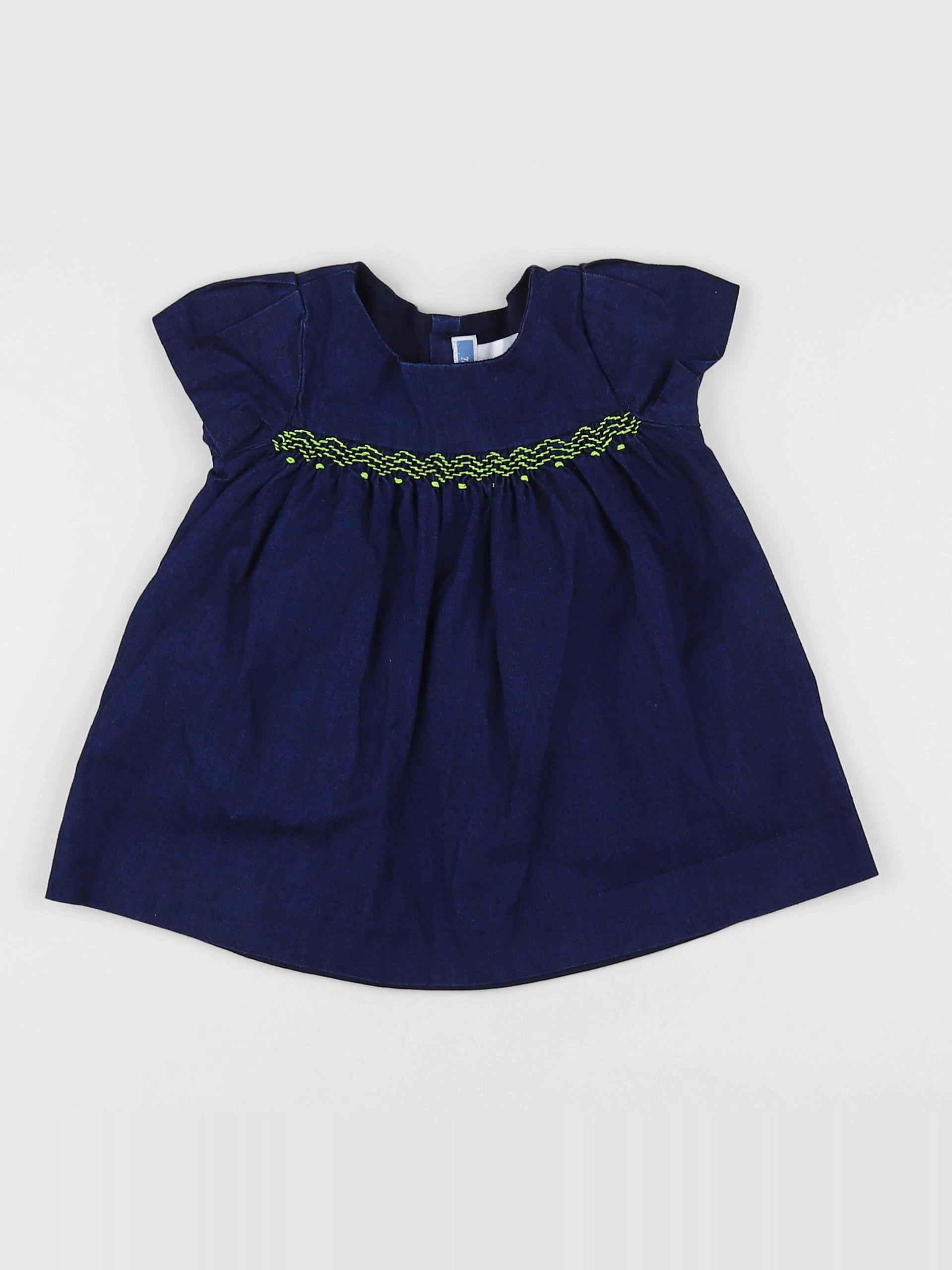 Jacadi - robe bleu - 6 mois