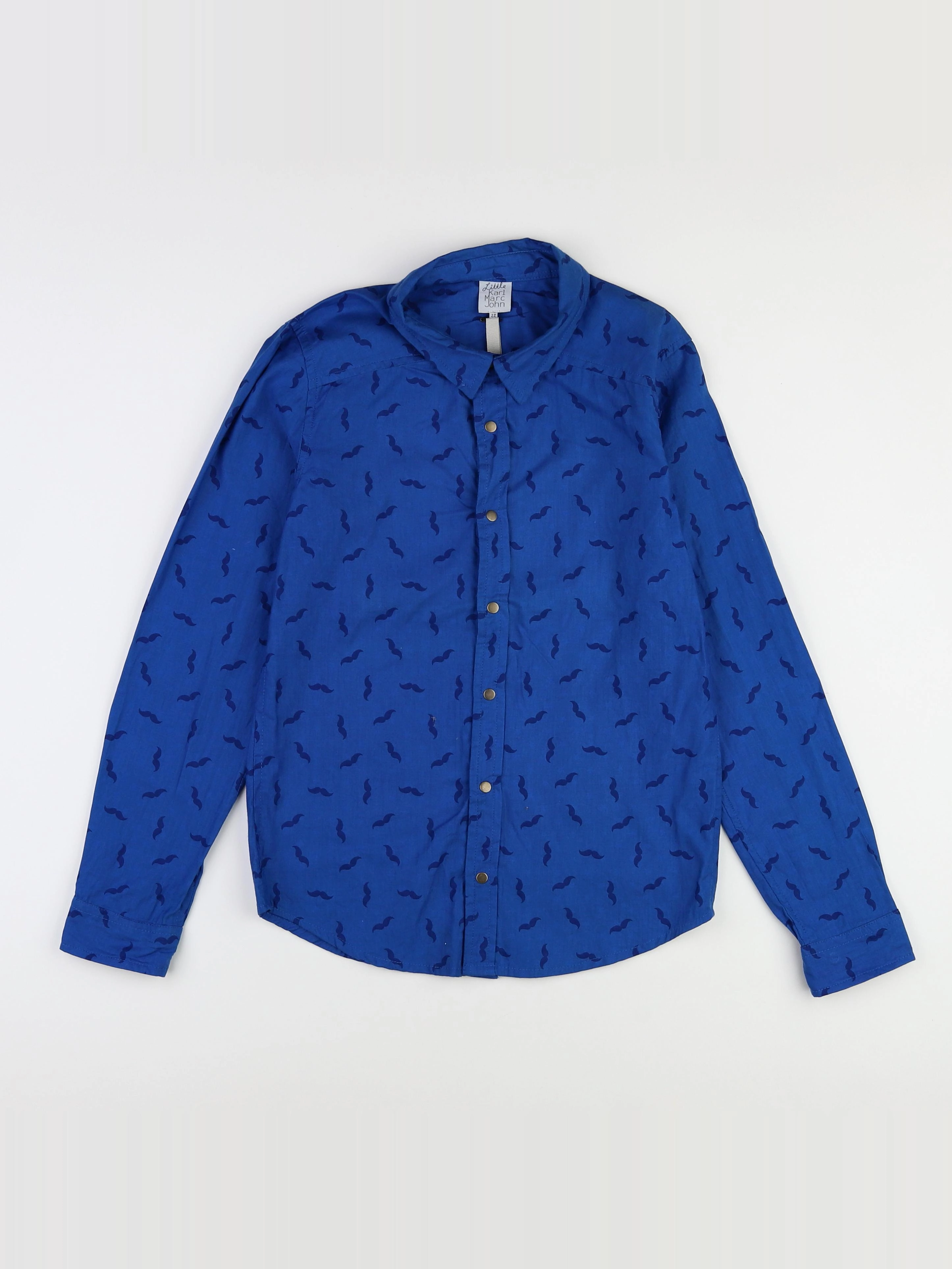 Little Karl Marc John - chemise bleu - 12 ans