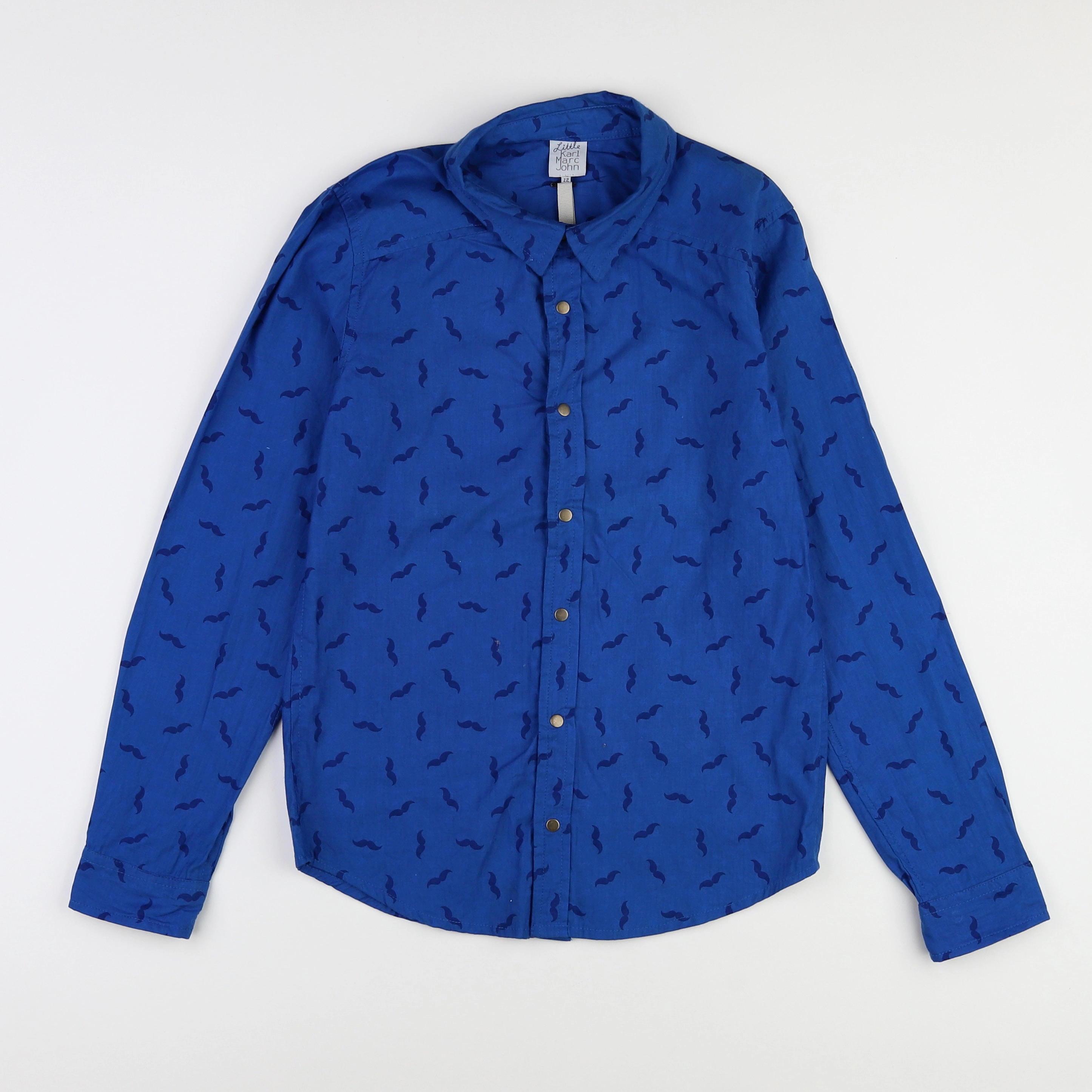 Little Karl Marc John - chemise bleu - 12 ans