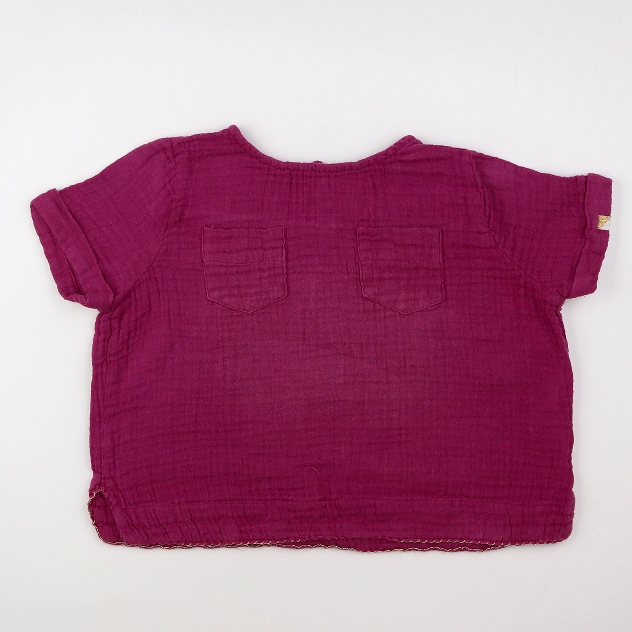 Blune - blouse violet - 6 ans