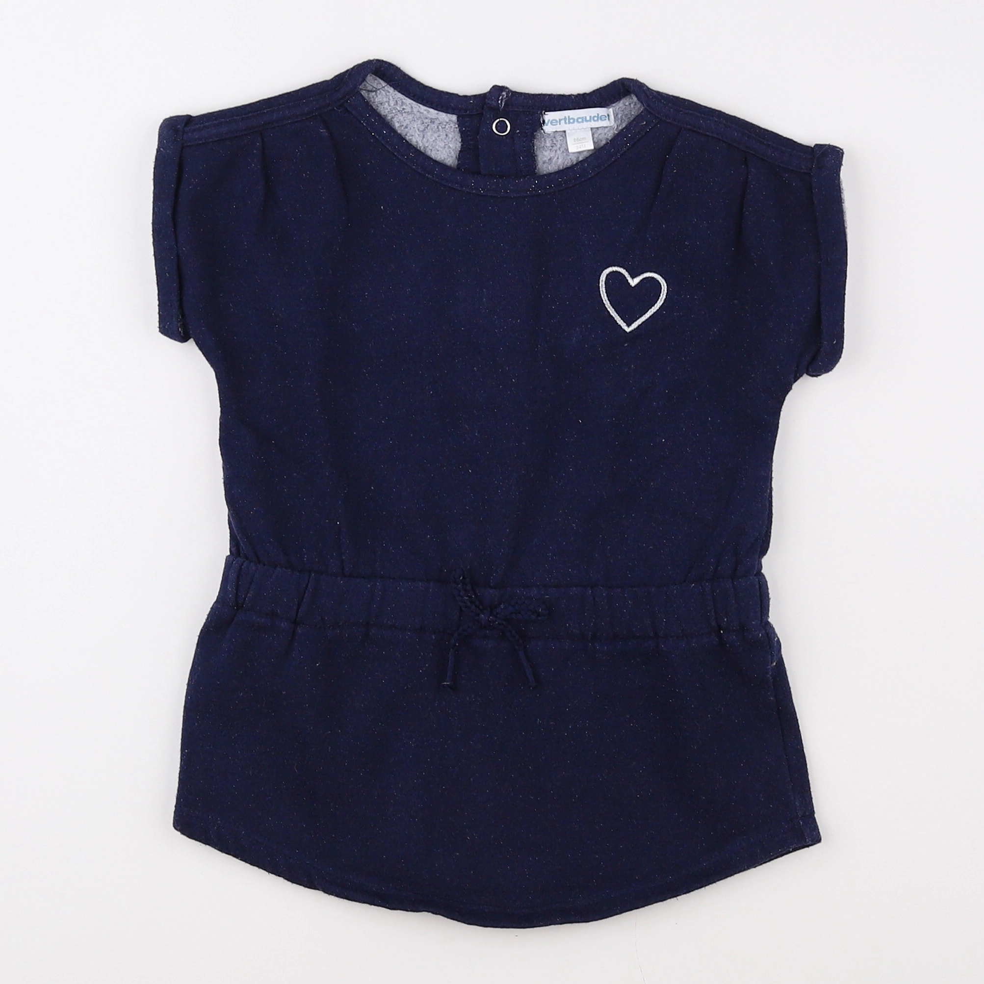 Vertbaudet - robe bleu - 2 ans