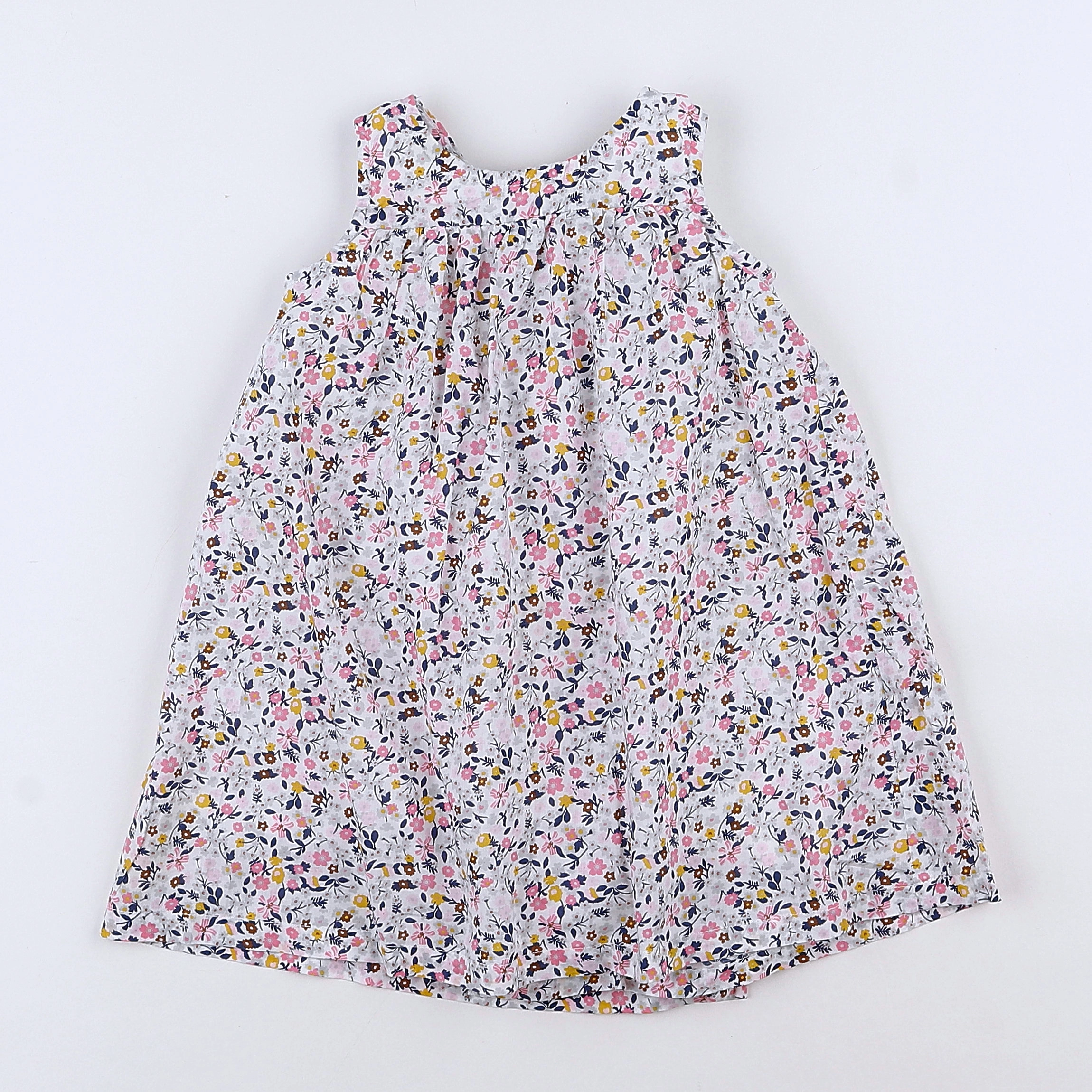 Boutchou - robe multicolore - 12 mois
