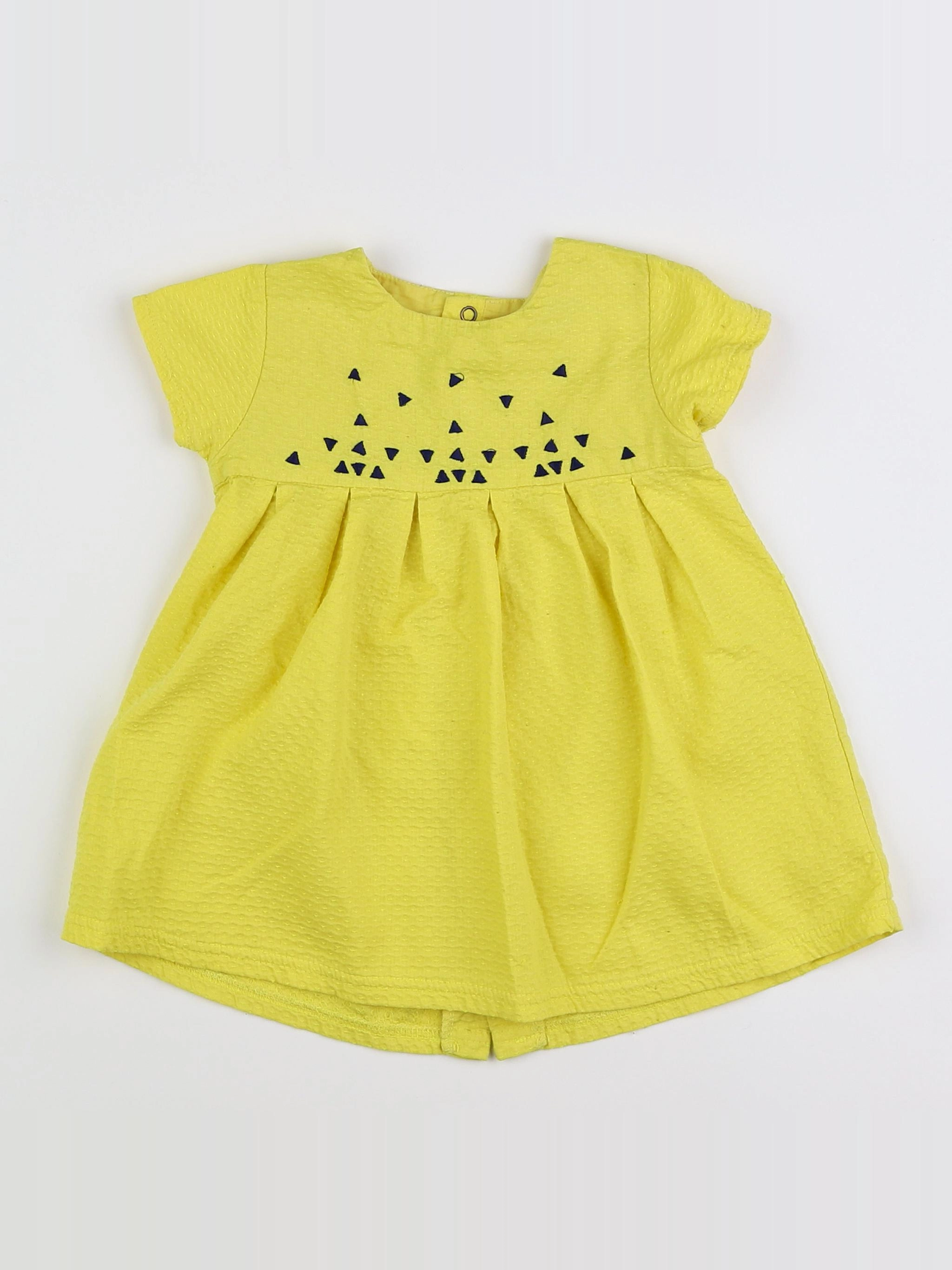 Catimini - robe jaune - 18 mois