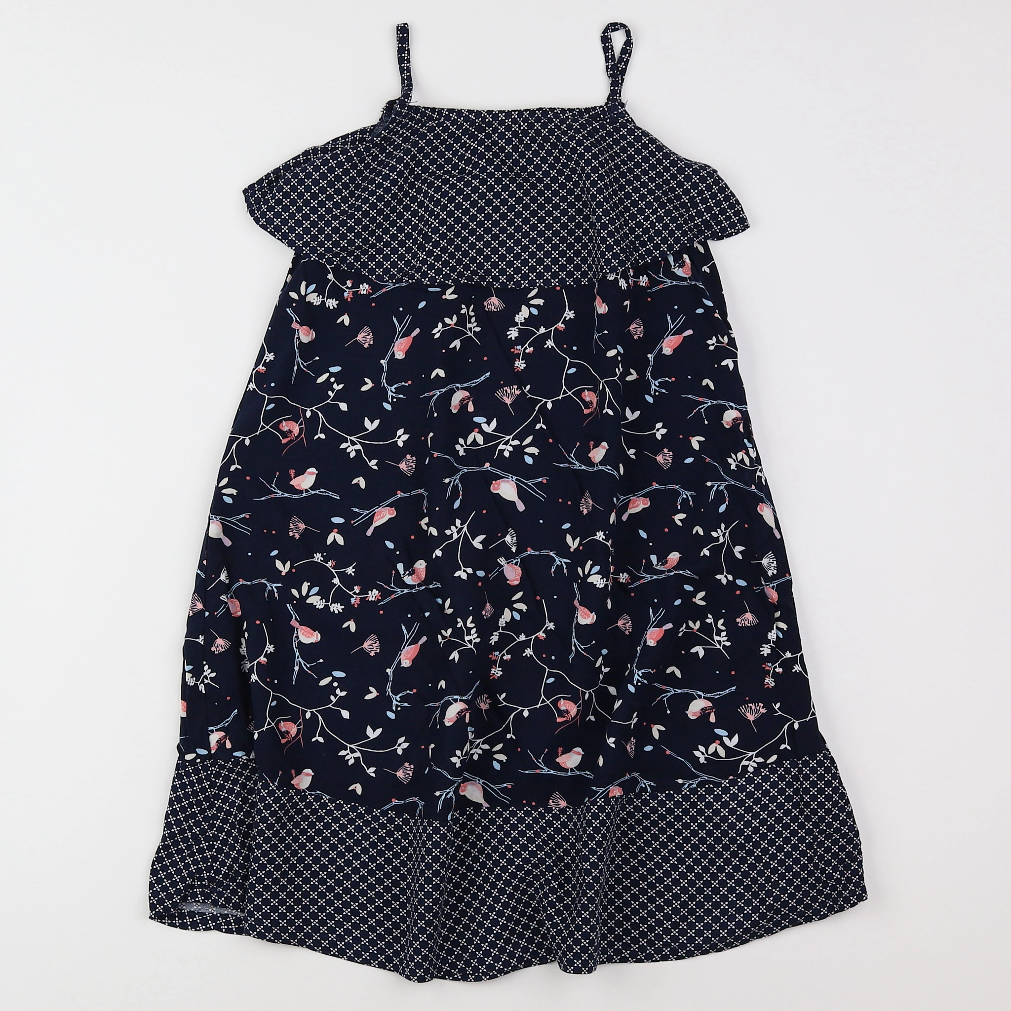 Vertbaudet - robe bleu - 2 ans