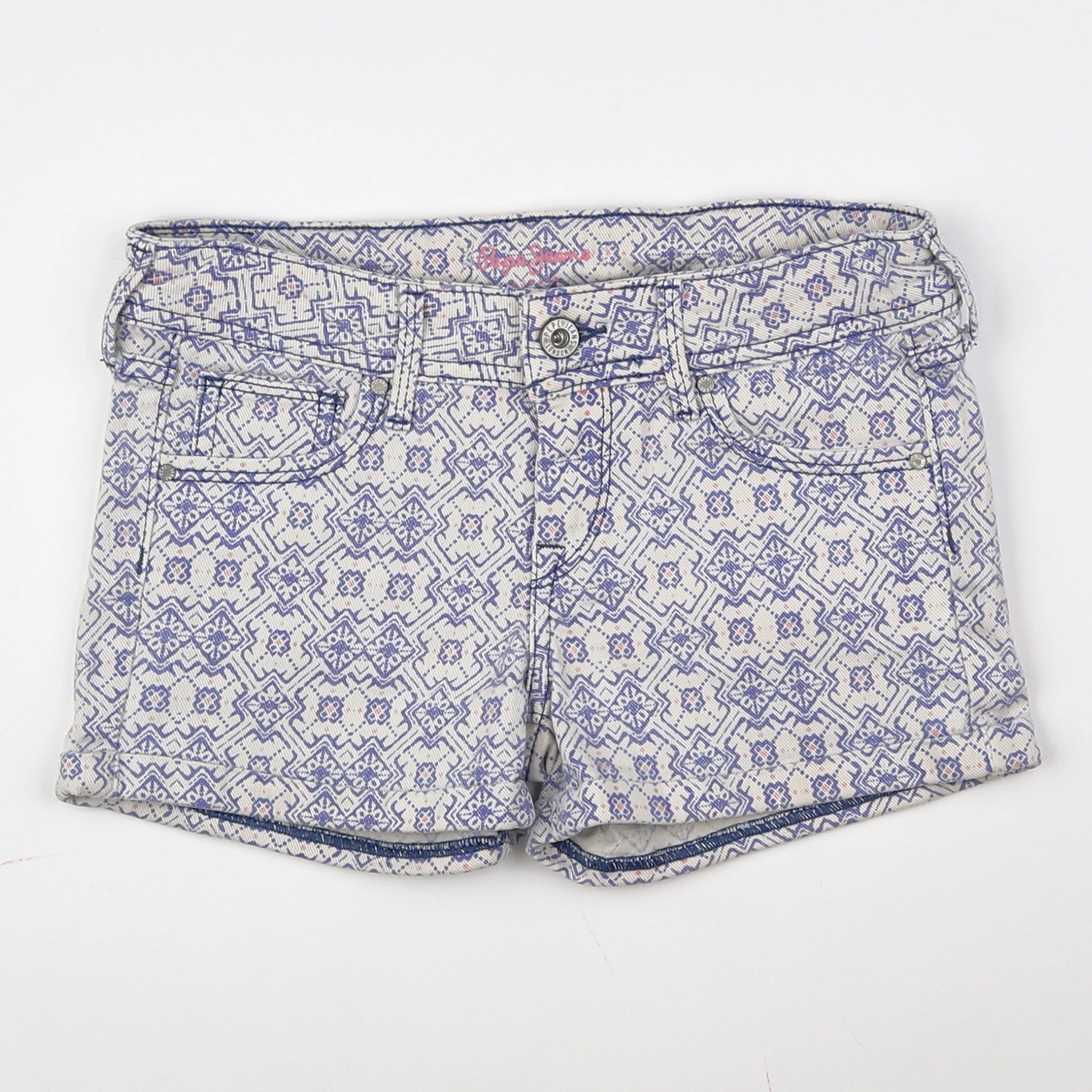 Pepe Jeans - short bleu - 10 ans