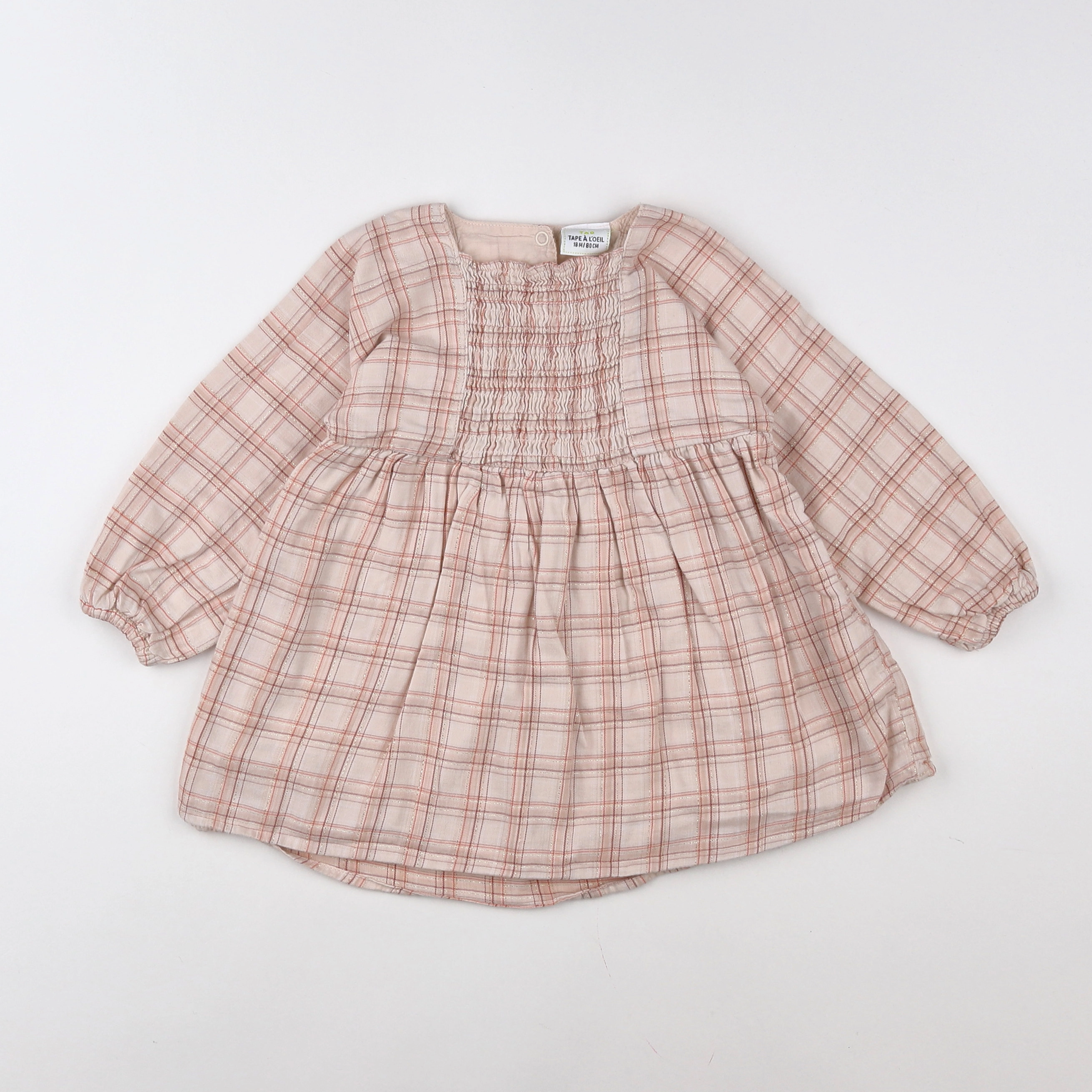 Tape à l'oeil - robe rose - 18 mois