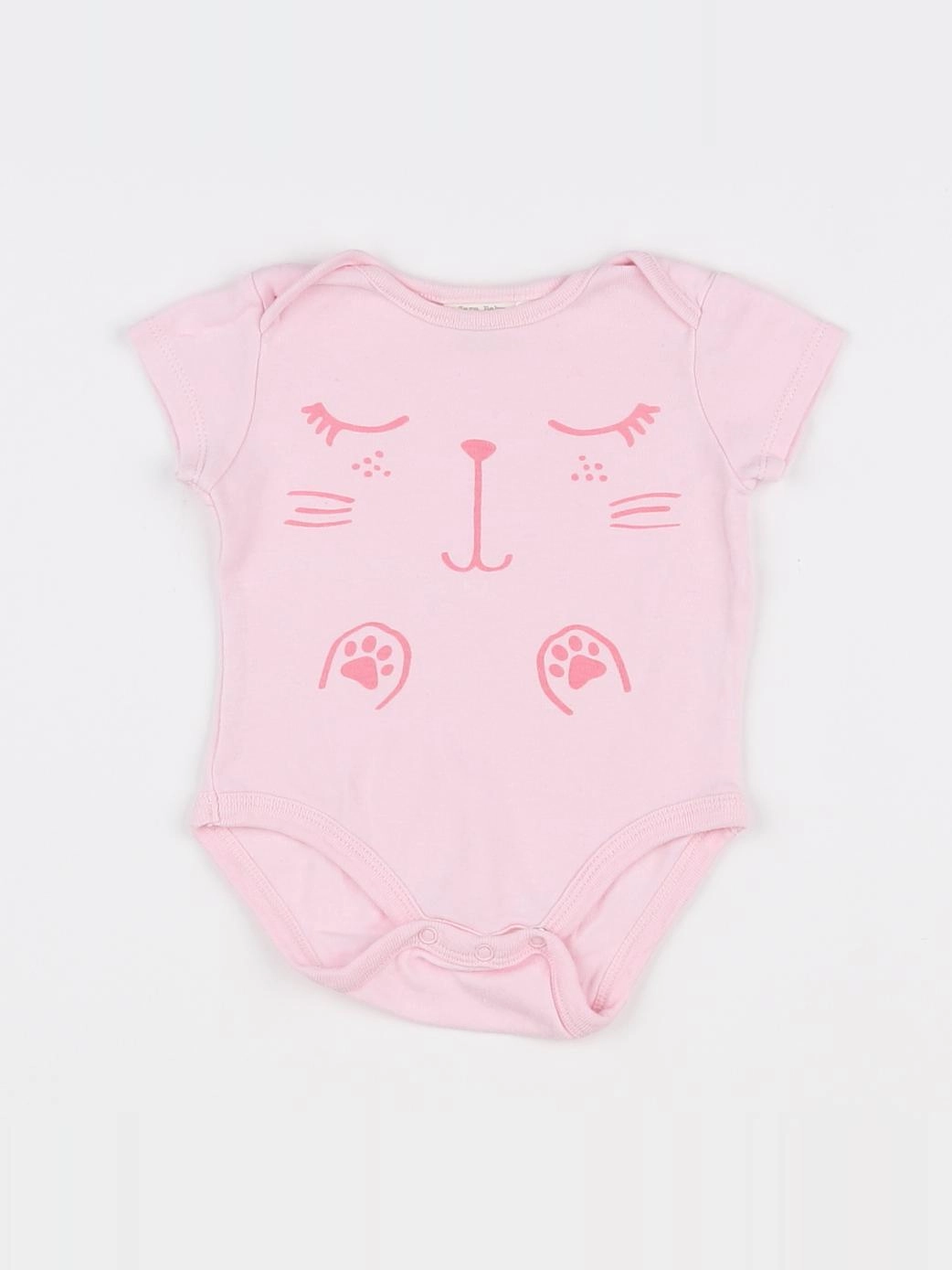 Zara - body rose - 3/6 mois