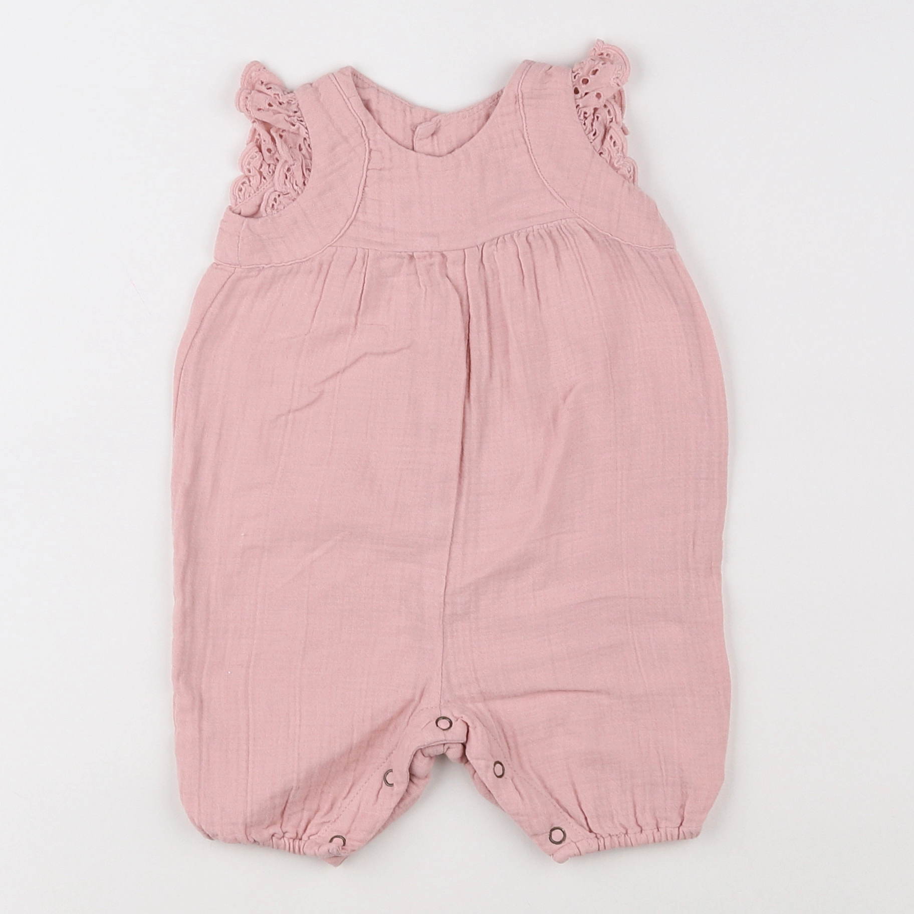 Bonton - combinaison rose - 3 mois