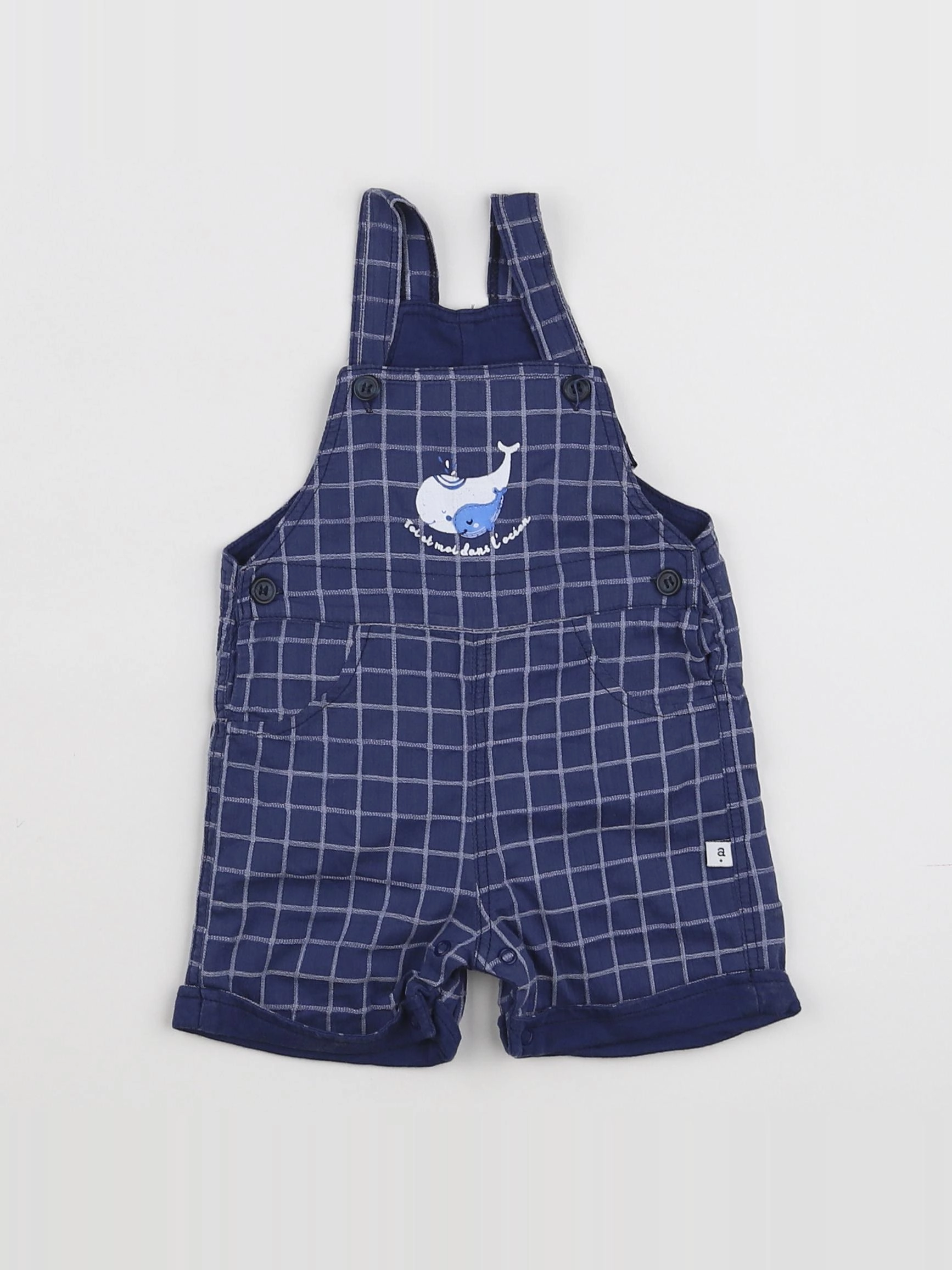 Absorba - salopette bleu - 6 mois