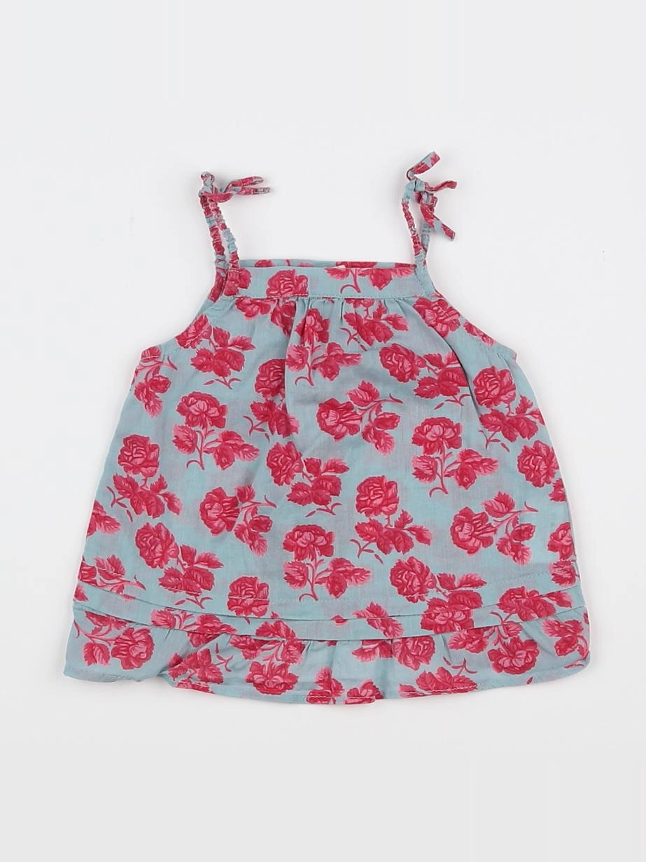 Nice Things - blouse gris - 3 mois