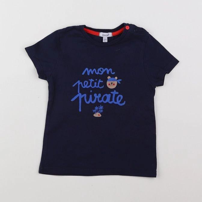 Absorba - tee-shirt bleu - 18 mois