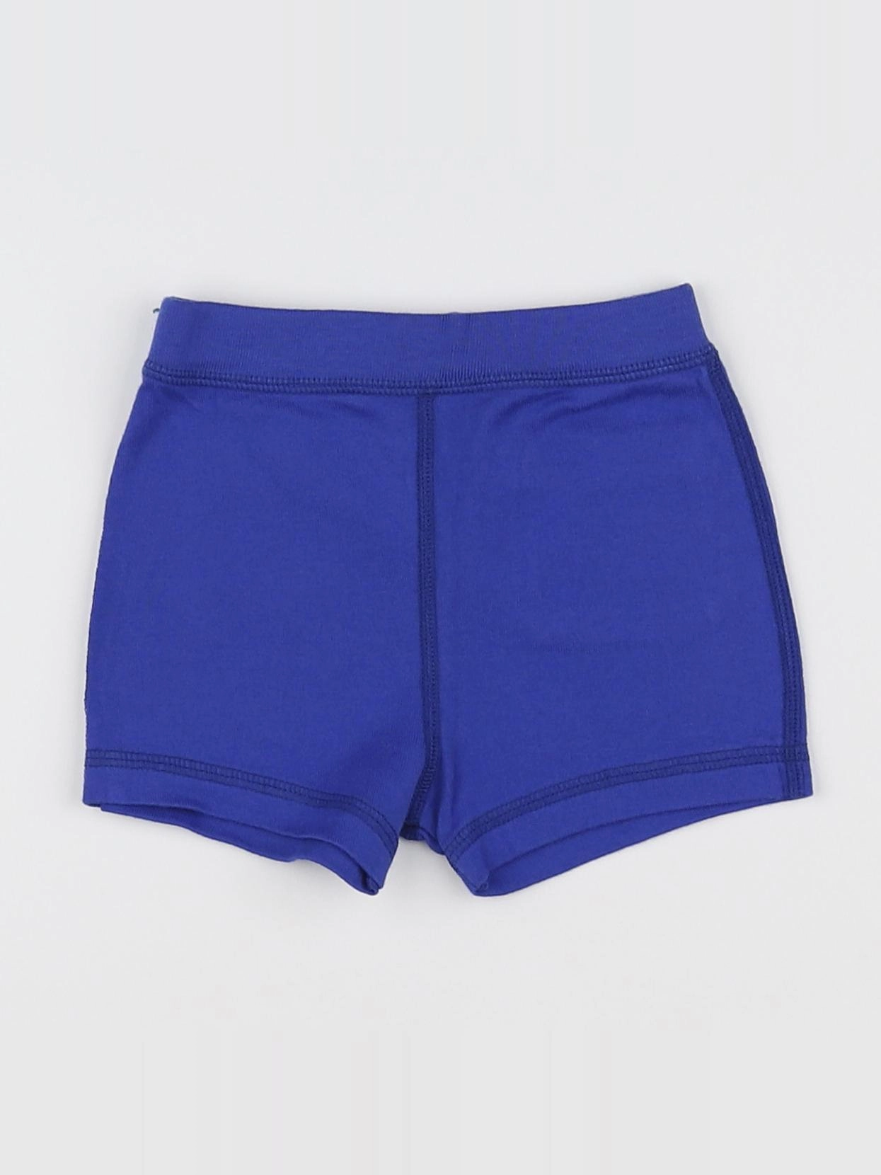 Petit Bateau - short bleu - 12 mois