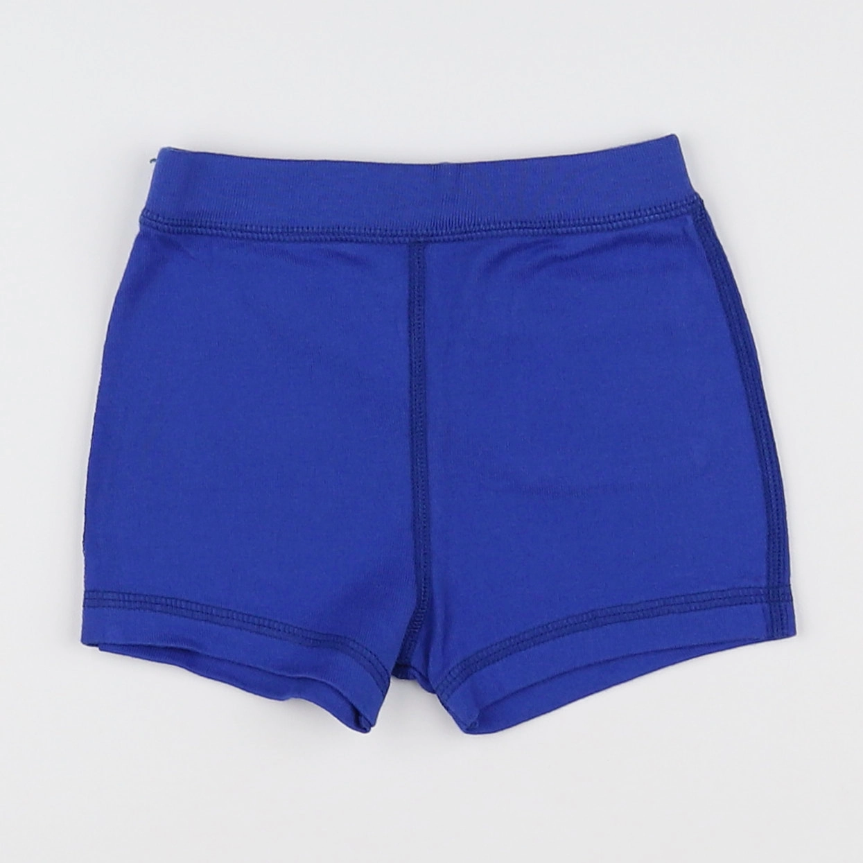 Petit Bateau - short bleu - 12 mois