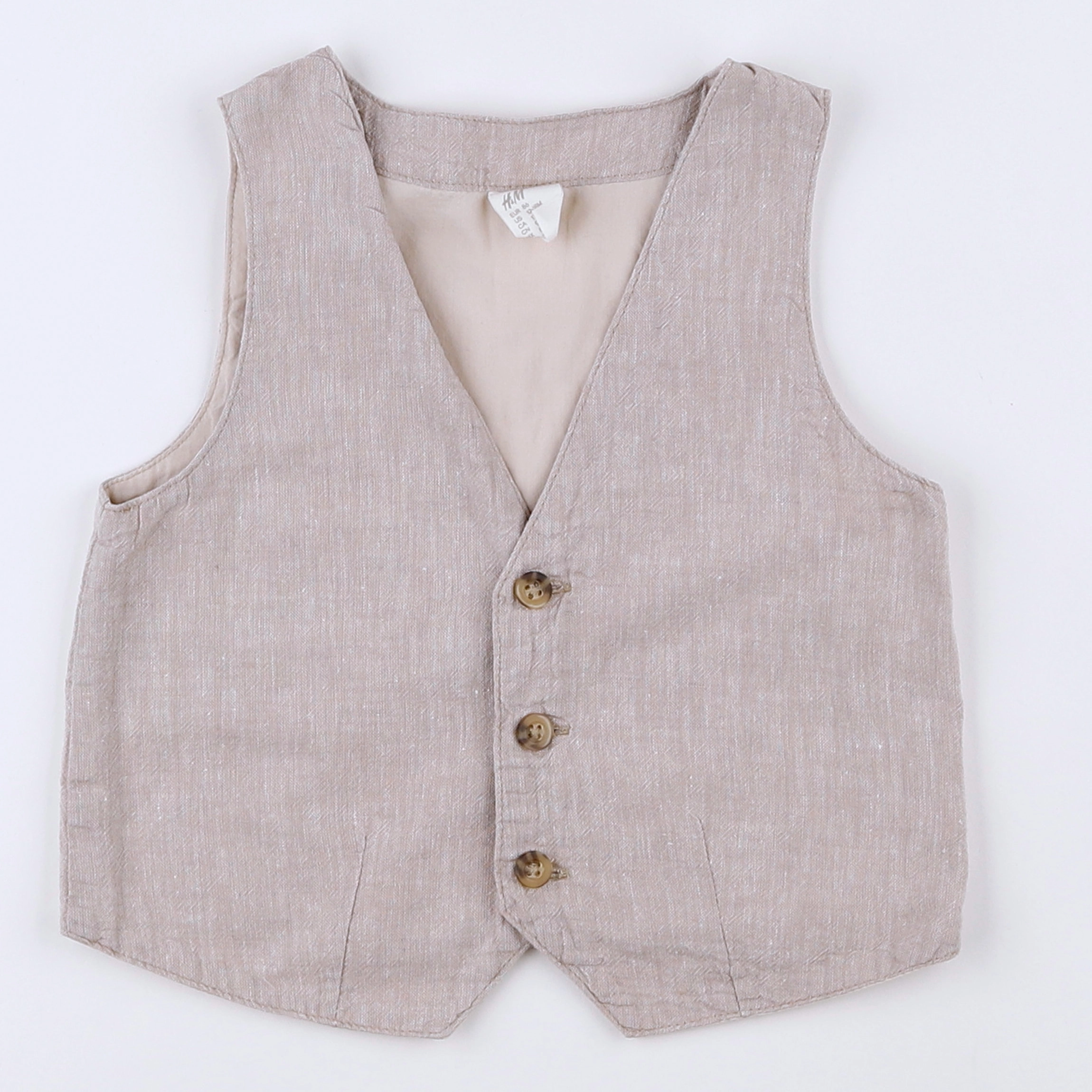 H&M - gilet gris - 12/18 mois