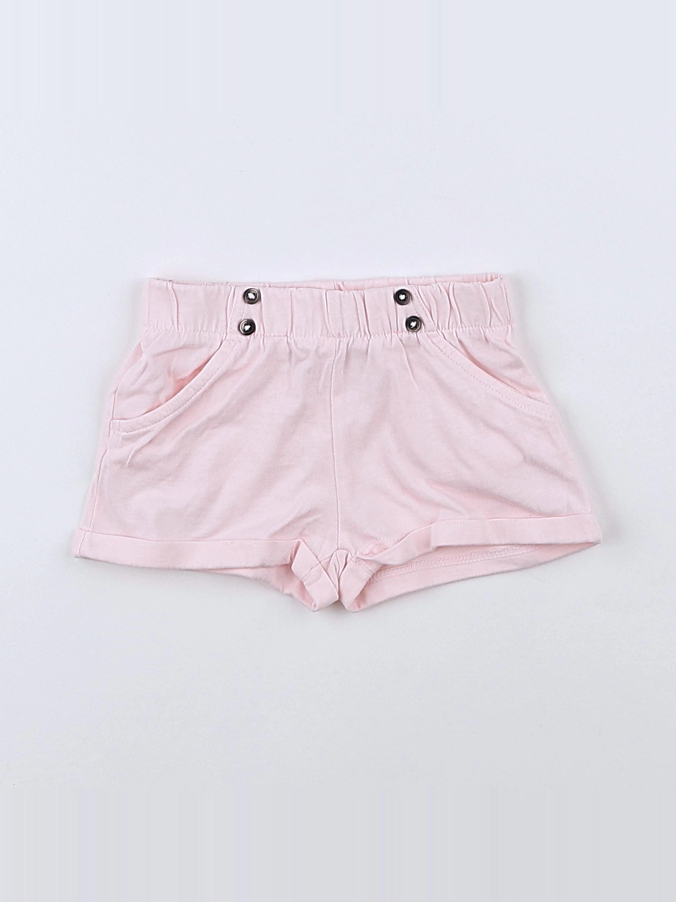 Boutchou - short rose - 9 mois