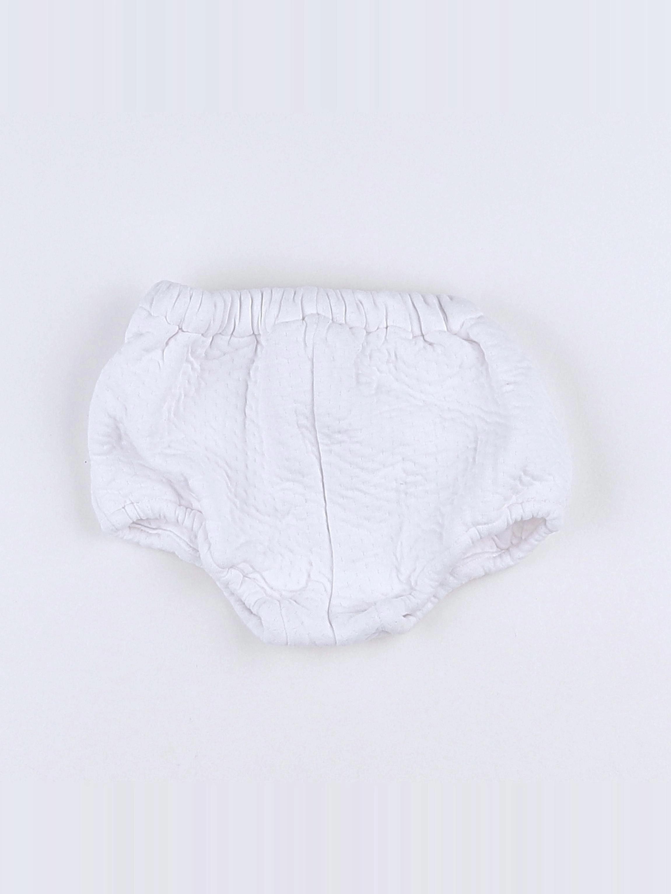 Jacadi - bloomer blanc - 3 mois
