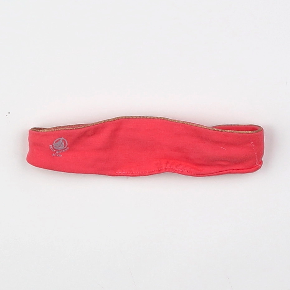 Petit Bateau - bandeau rose - 6/12 mois