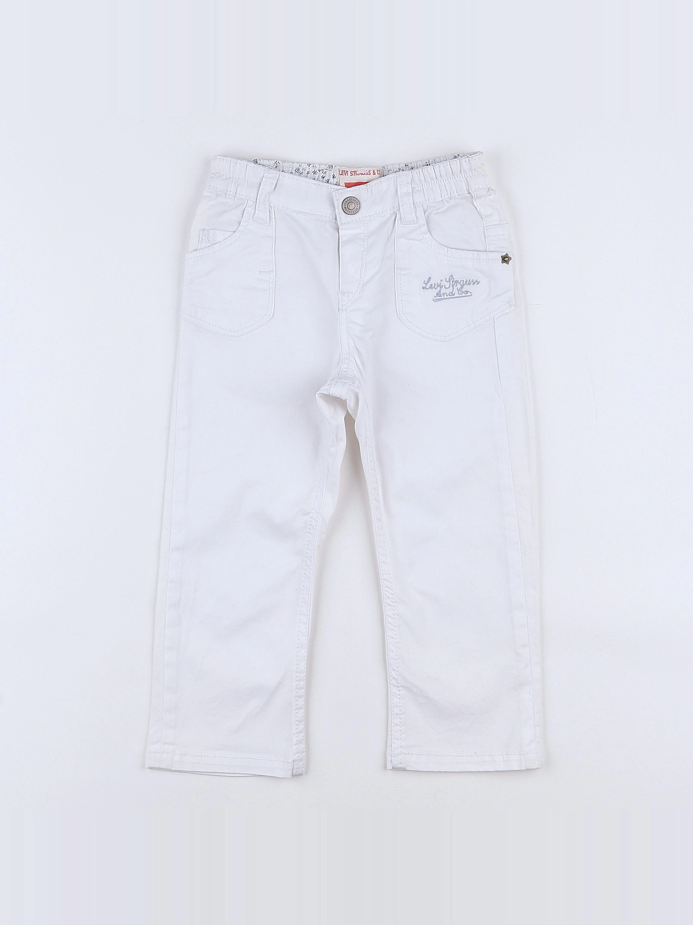 Levi's - pantalon blanc - 2 ans