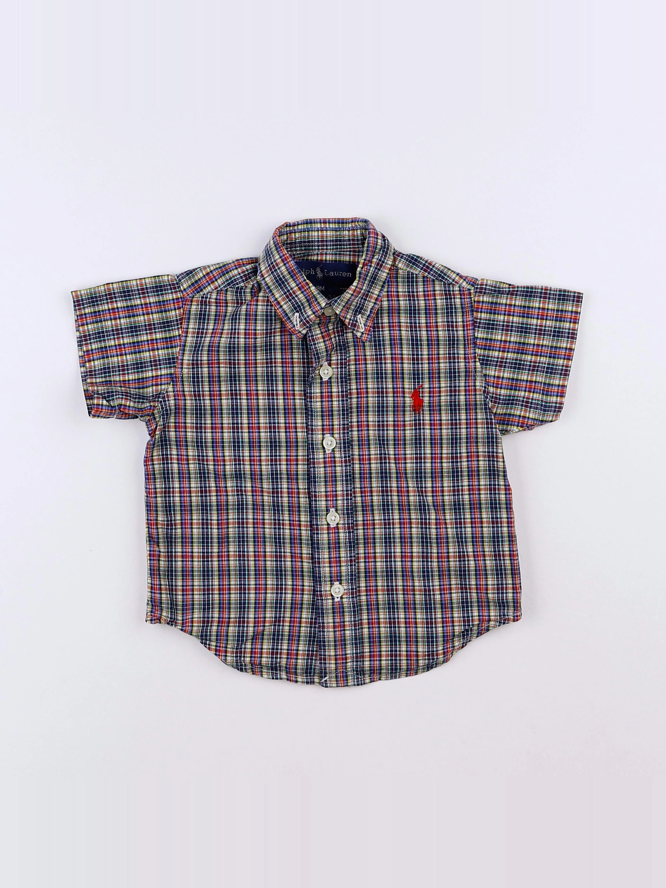 Ralph Lauren - chemise multicolore - 9 mois