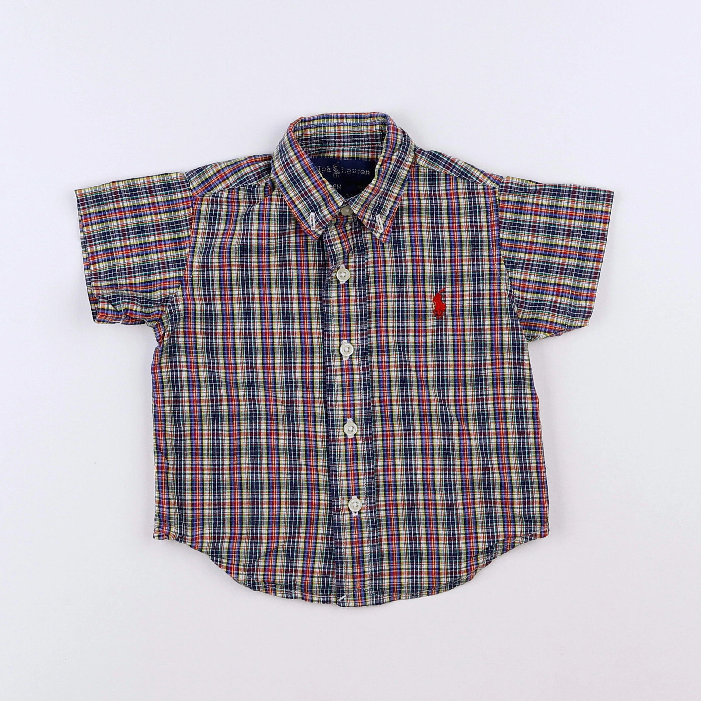 Ralph Lauren - chemise multicolore - 9 mois