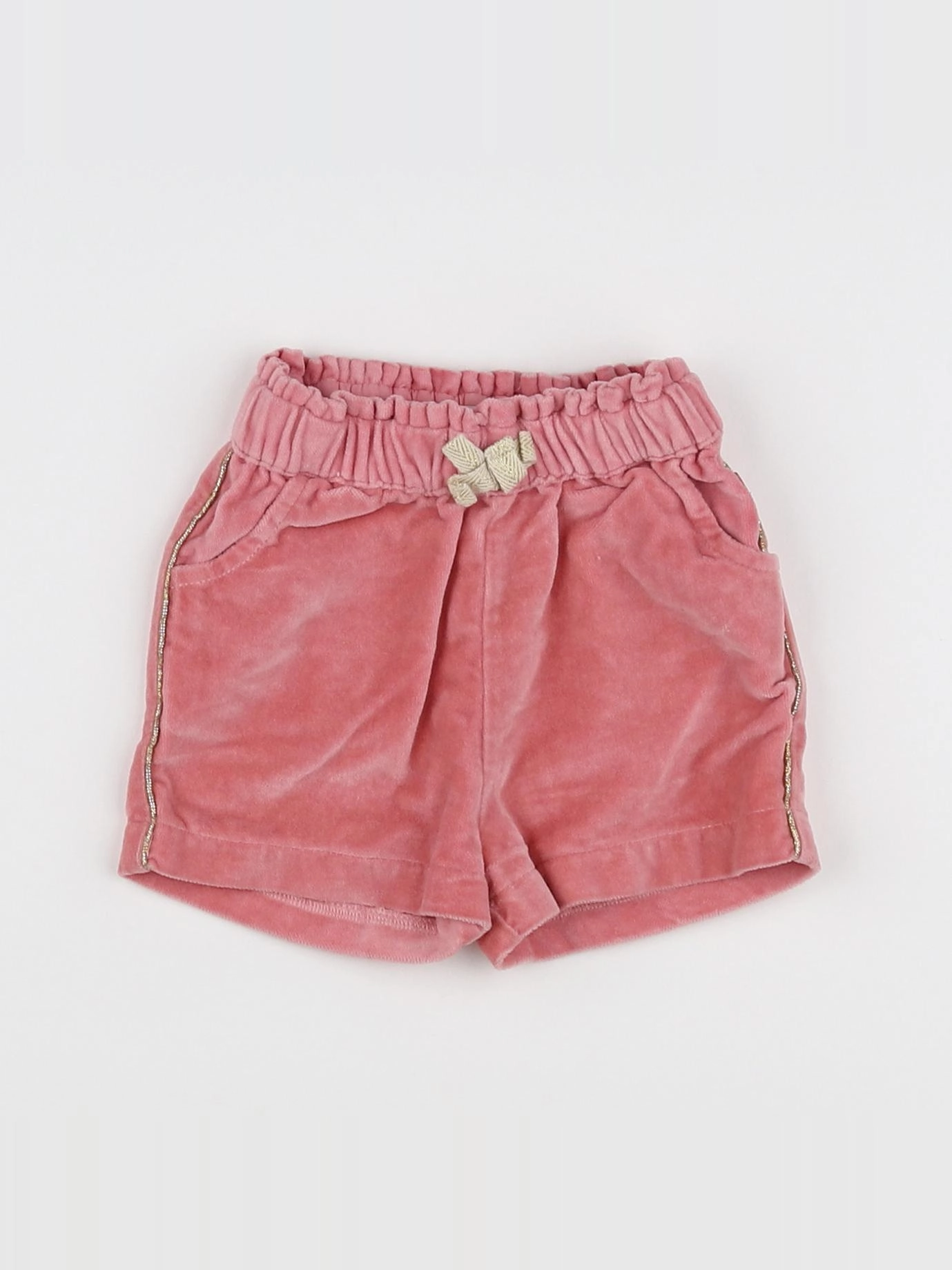 Cadet Rousselle - short rose - 6 mois