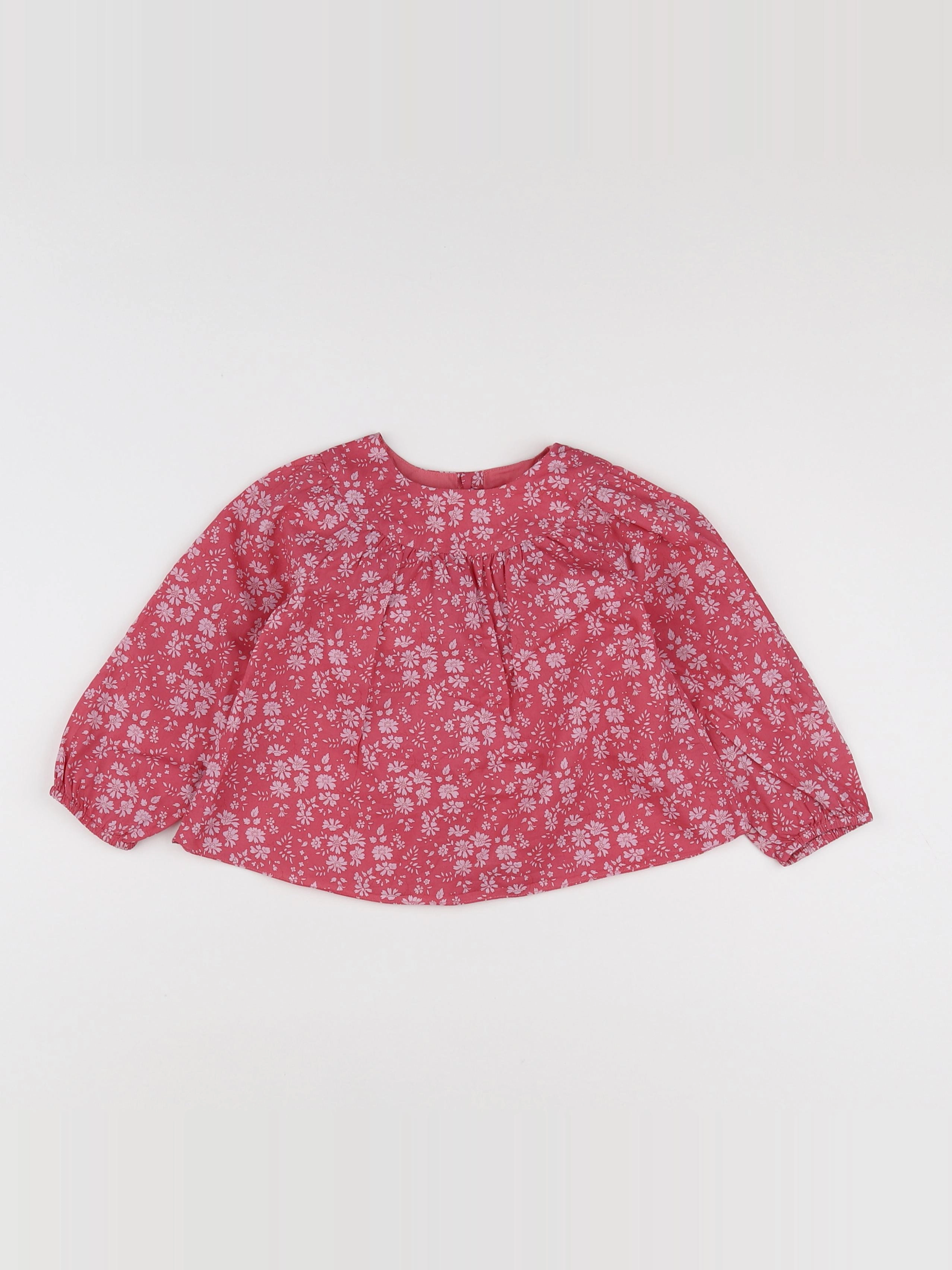 Jacadi - blouse rose - 18 mois