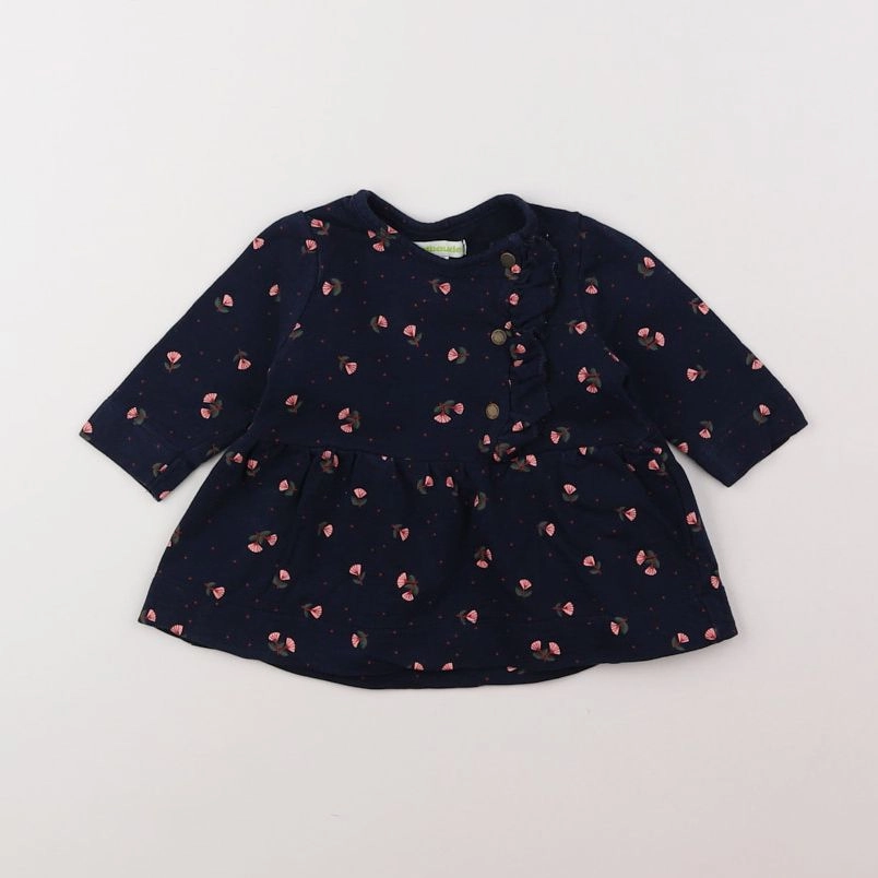 Vertbaudet - robe bleu - 3 mois