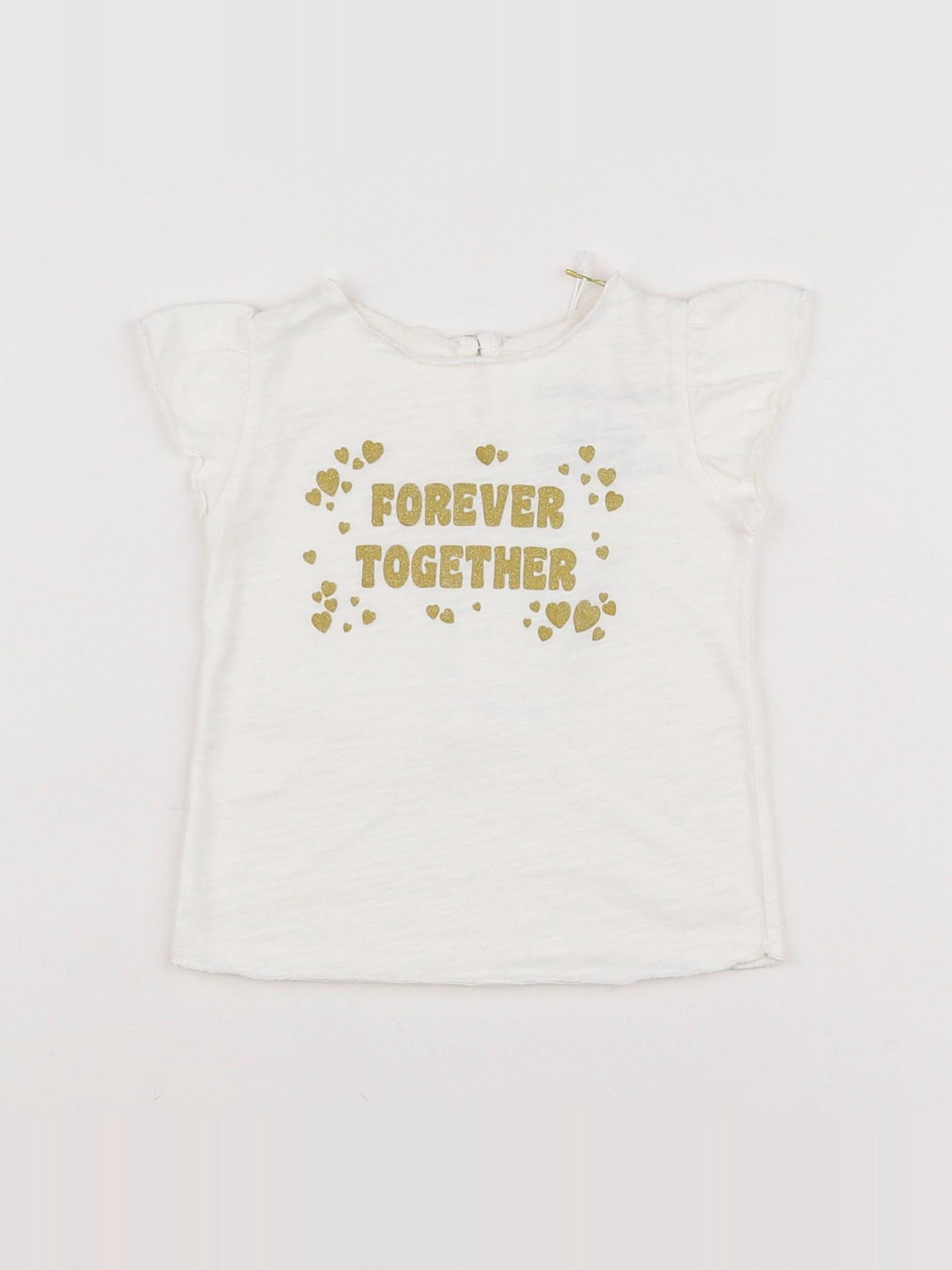 Louis Louise - tee-shirt blanc (état neuf) - 3 mois