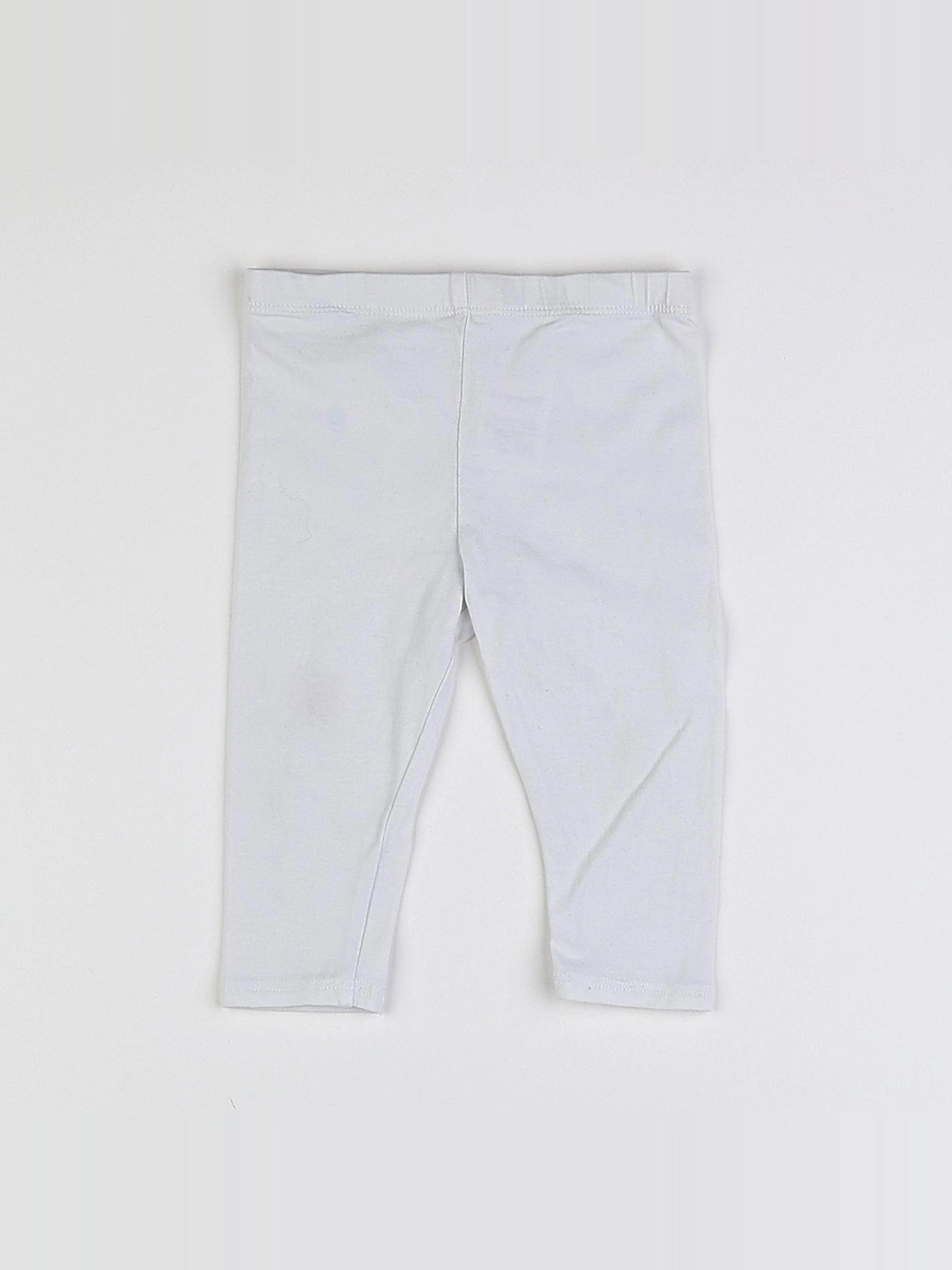 Vertbaudet - pantalon blanc - 9 mois