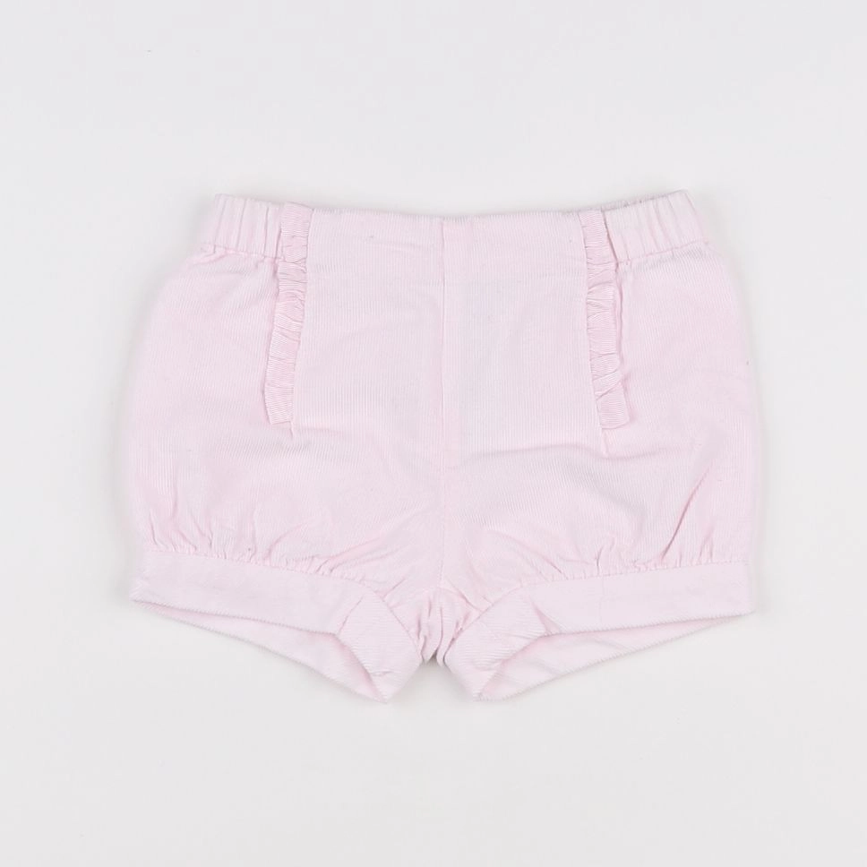 Jacadi - short rose - 6 mois