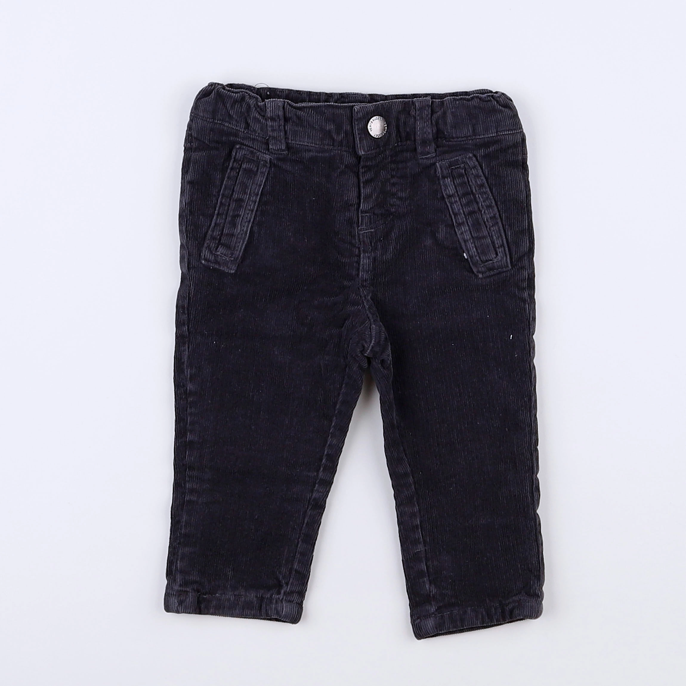 Vertbaudet - pantalon gris - 3 mois