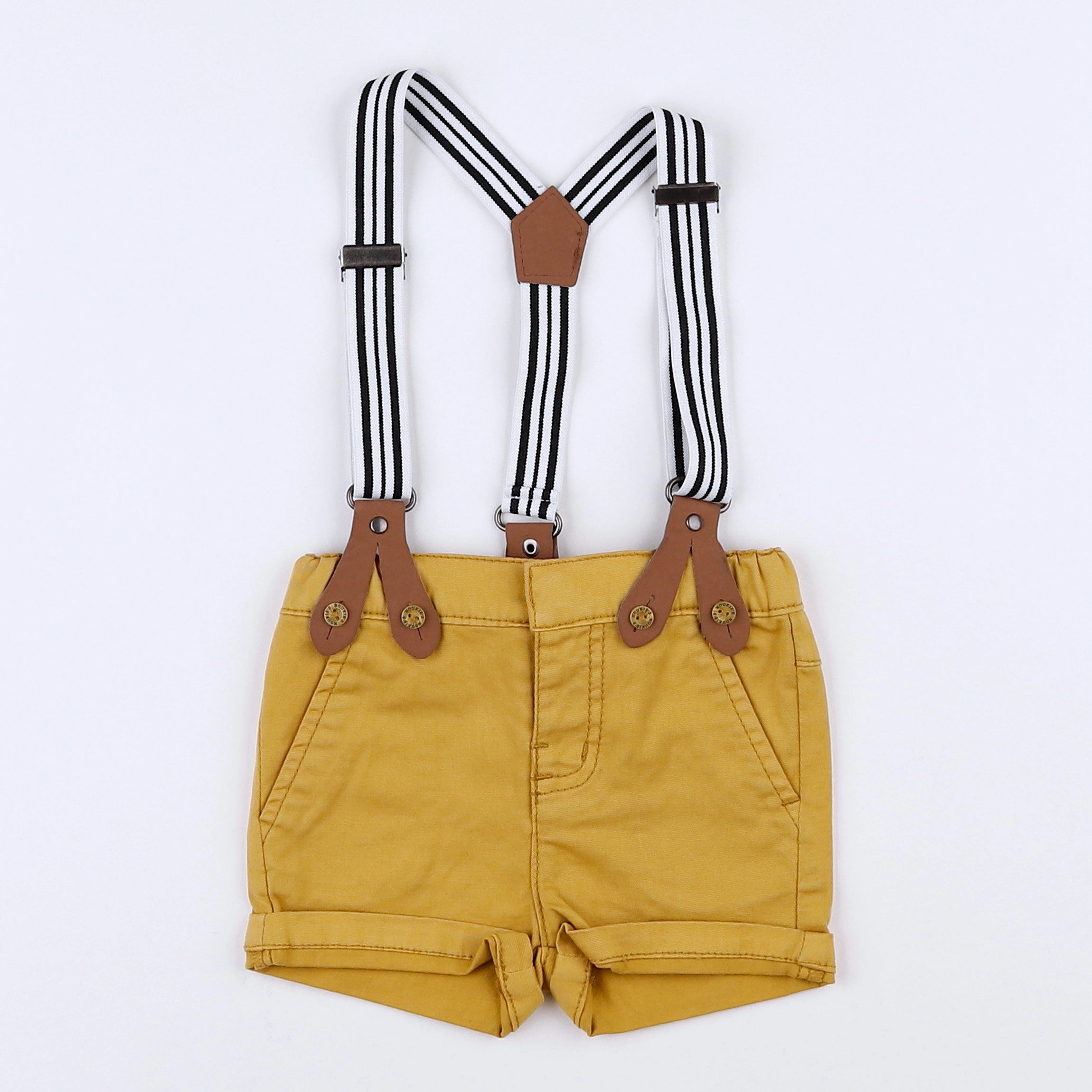 Noukie's - short jaune - 6 mois