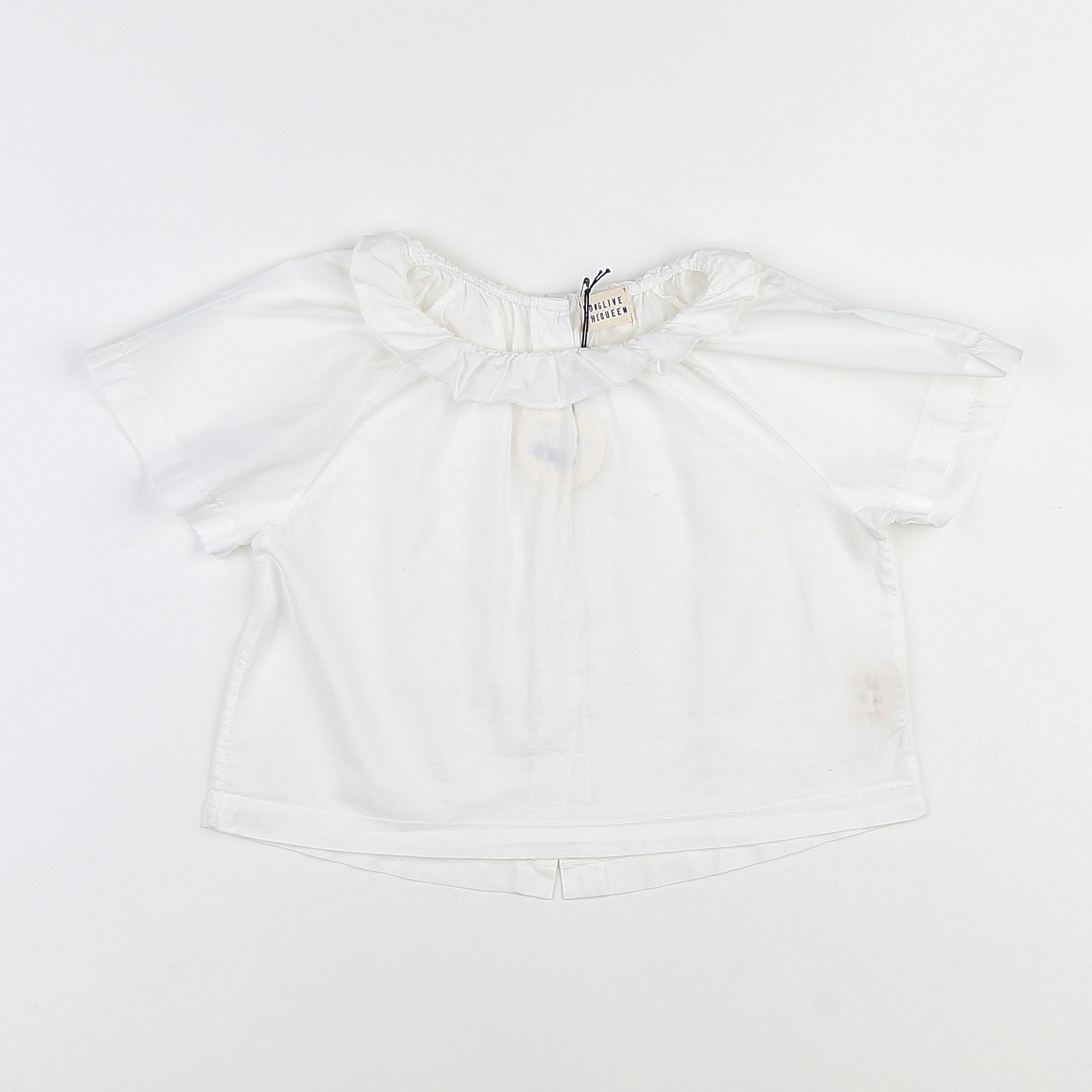 Longlivethequeen  - blouse blanc (neuf) - 10 ans