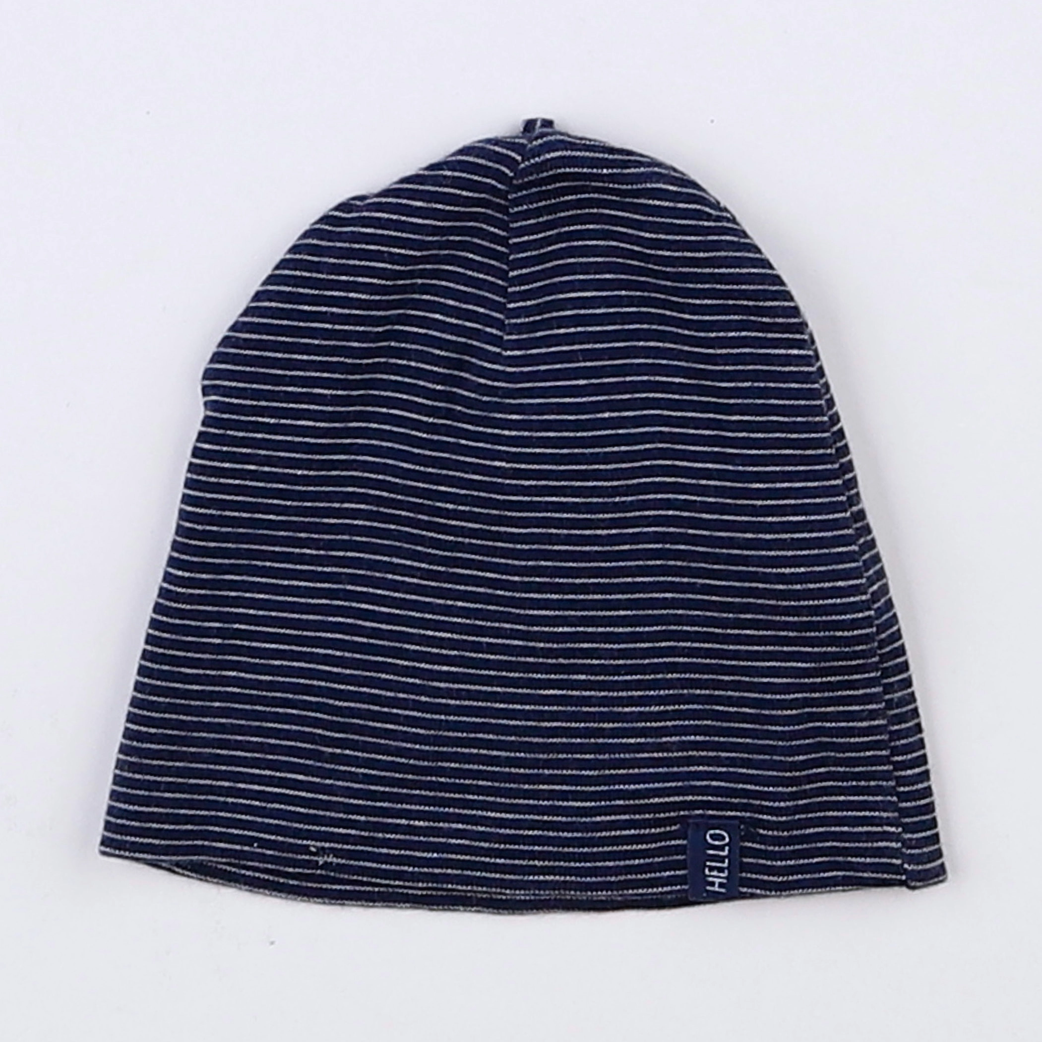 H&M - bonnet bleu - 3 mois