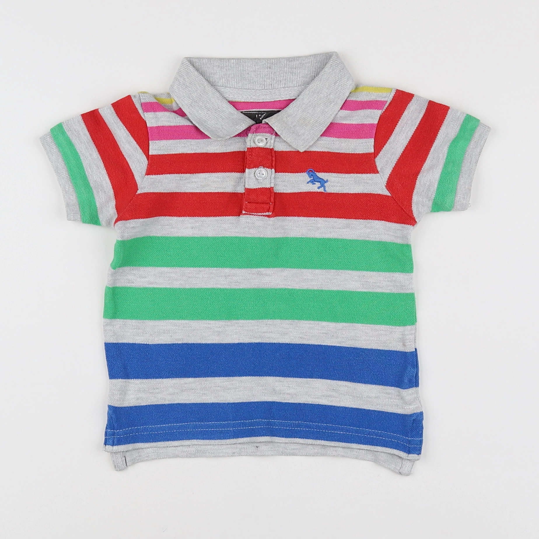 H&M - polo multicolore - 4/6 mois