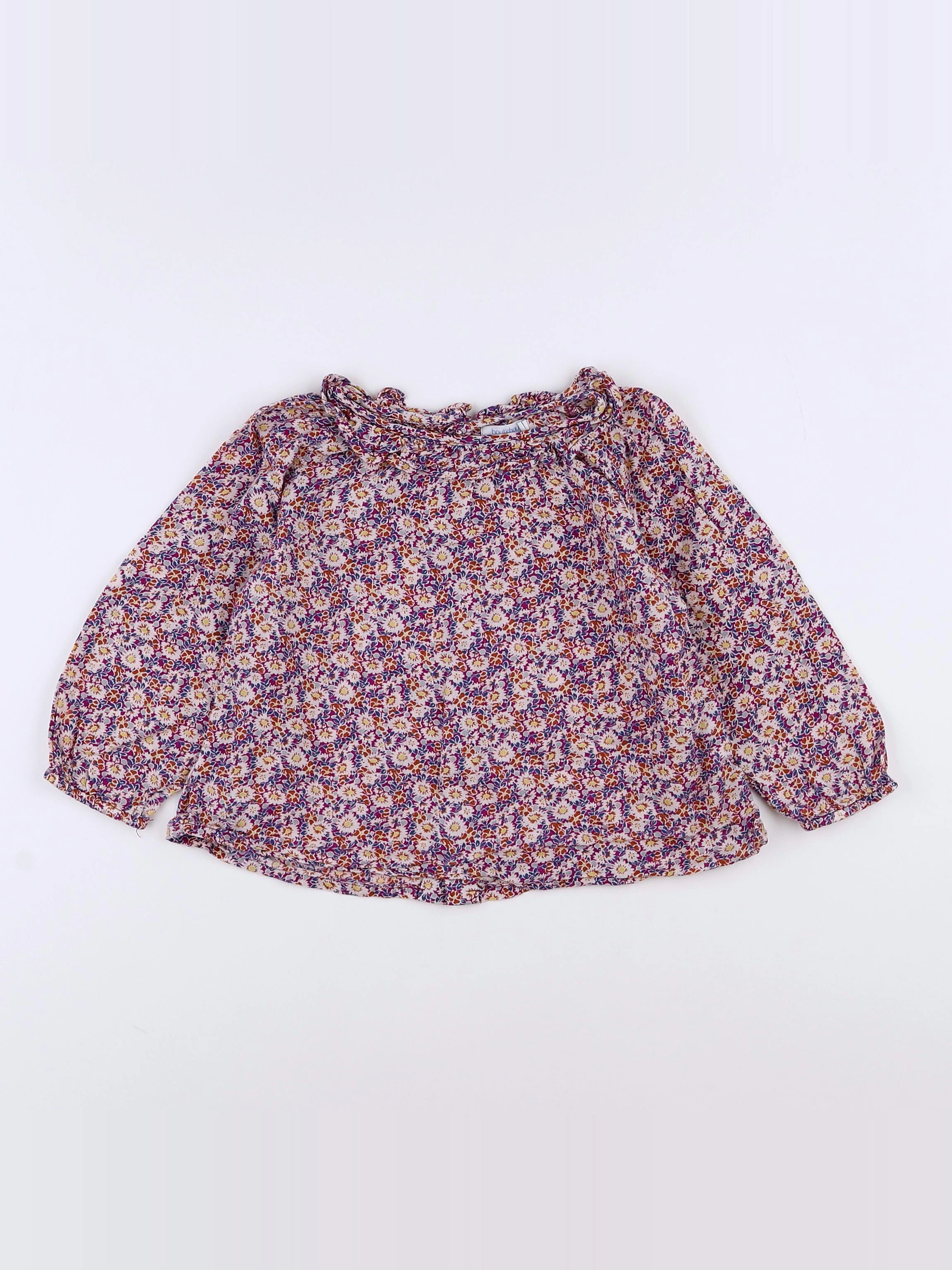 Boutchou - blouse multicolore - 18 mois