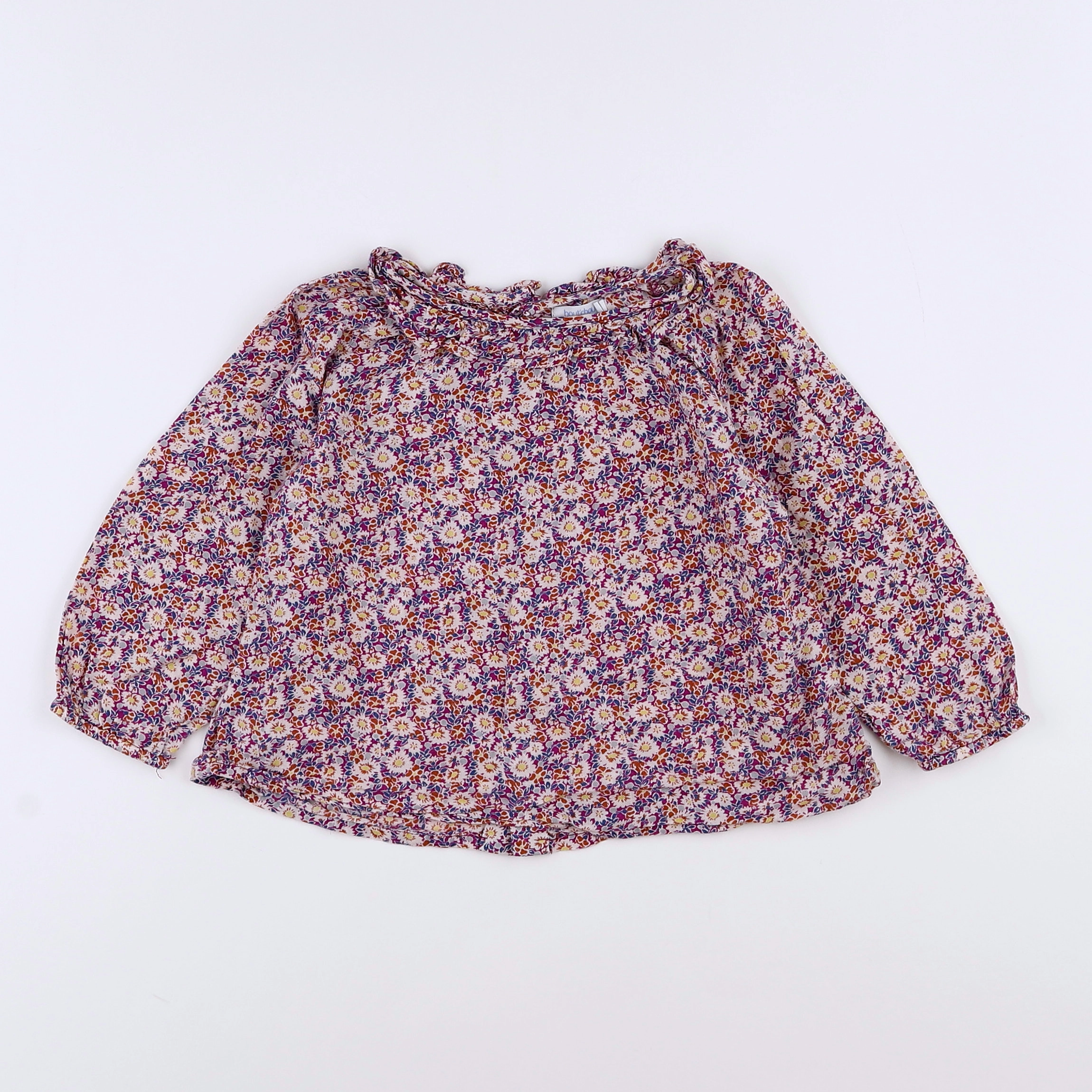 Boutchou - blouse multicolore - 18 mois