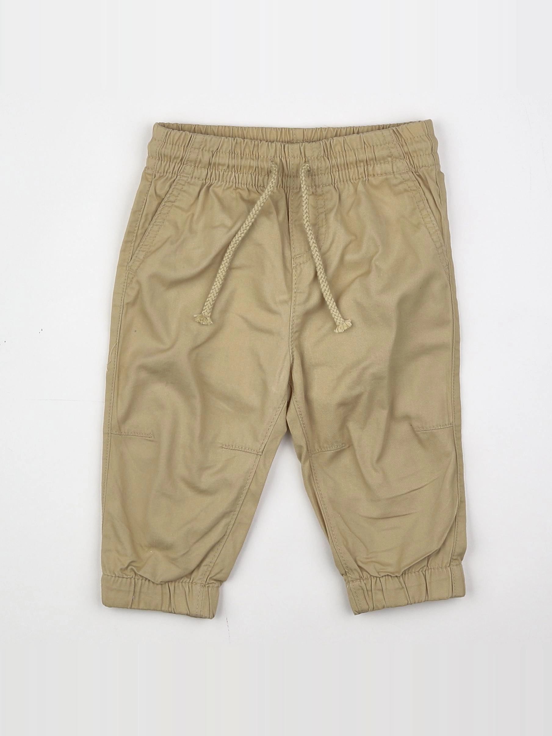 H&M - pantalon beige - 6/9 mois