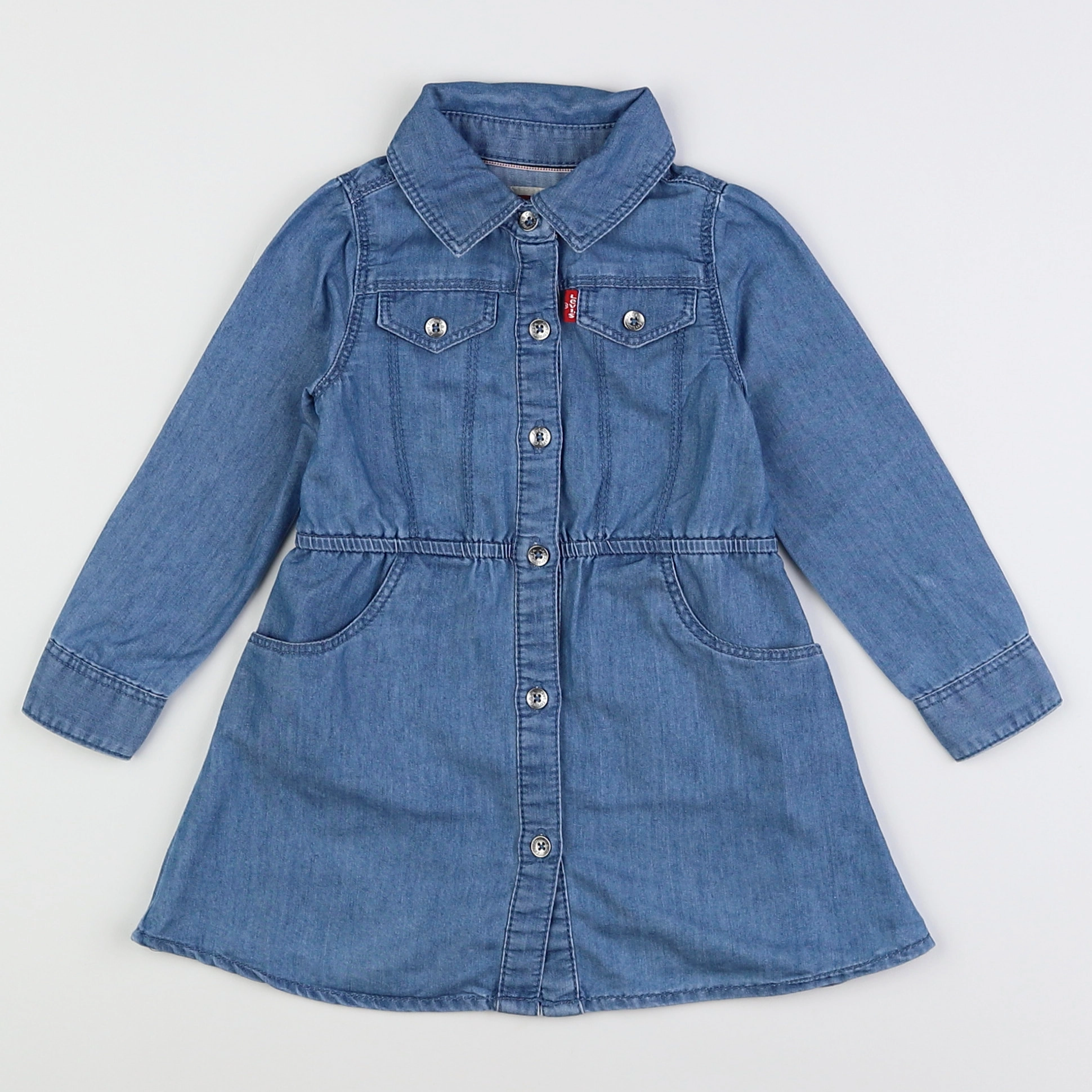 Levi's - robe bleu - 12 mois