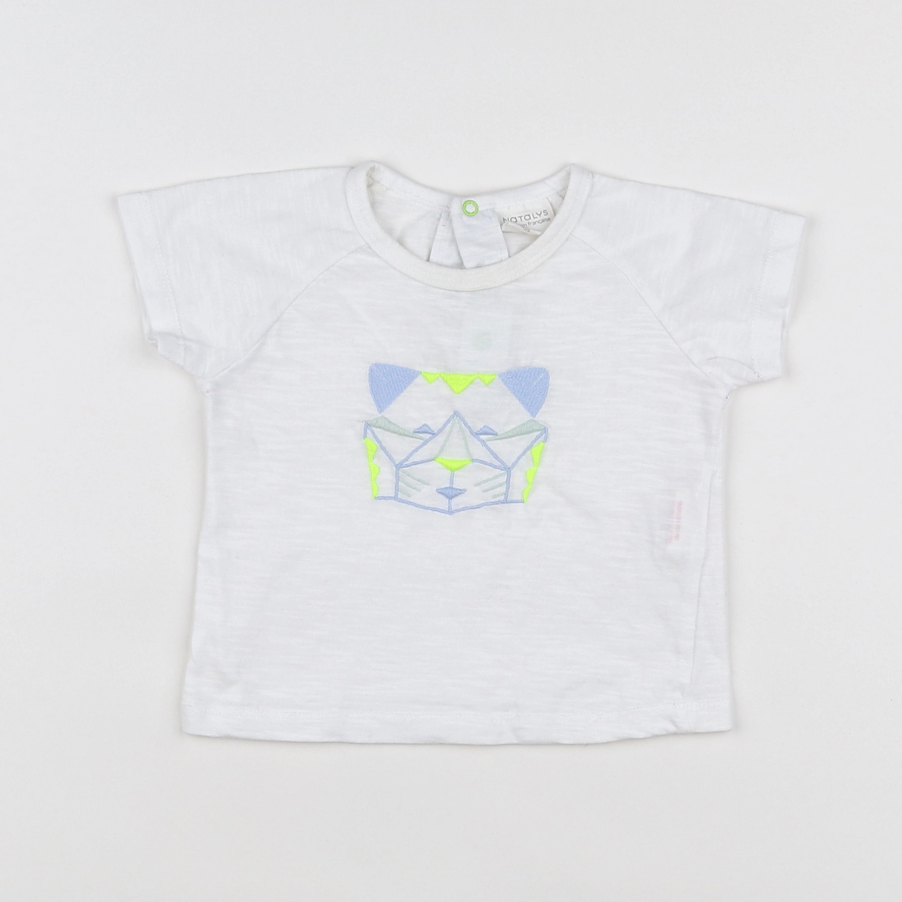 Natalys - tee-shirt blanc - 9 mois