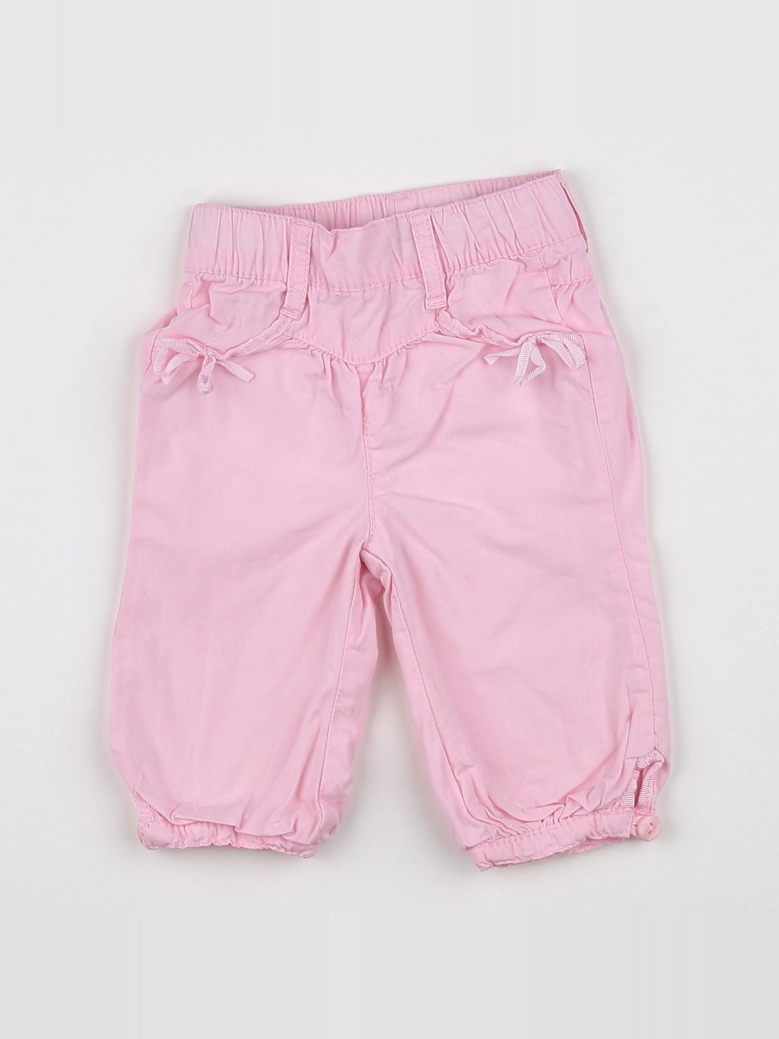 Tape à l'oeil - pantalon rose - 3 mois