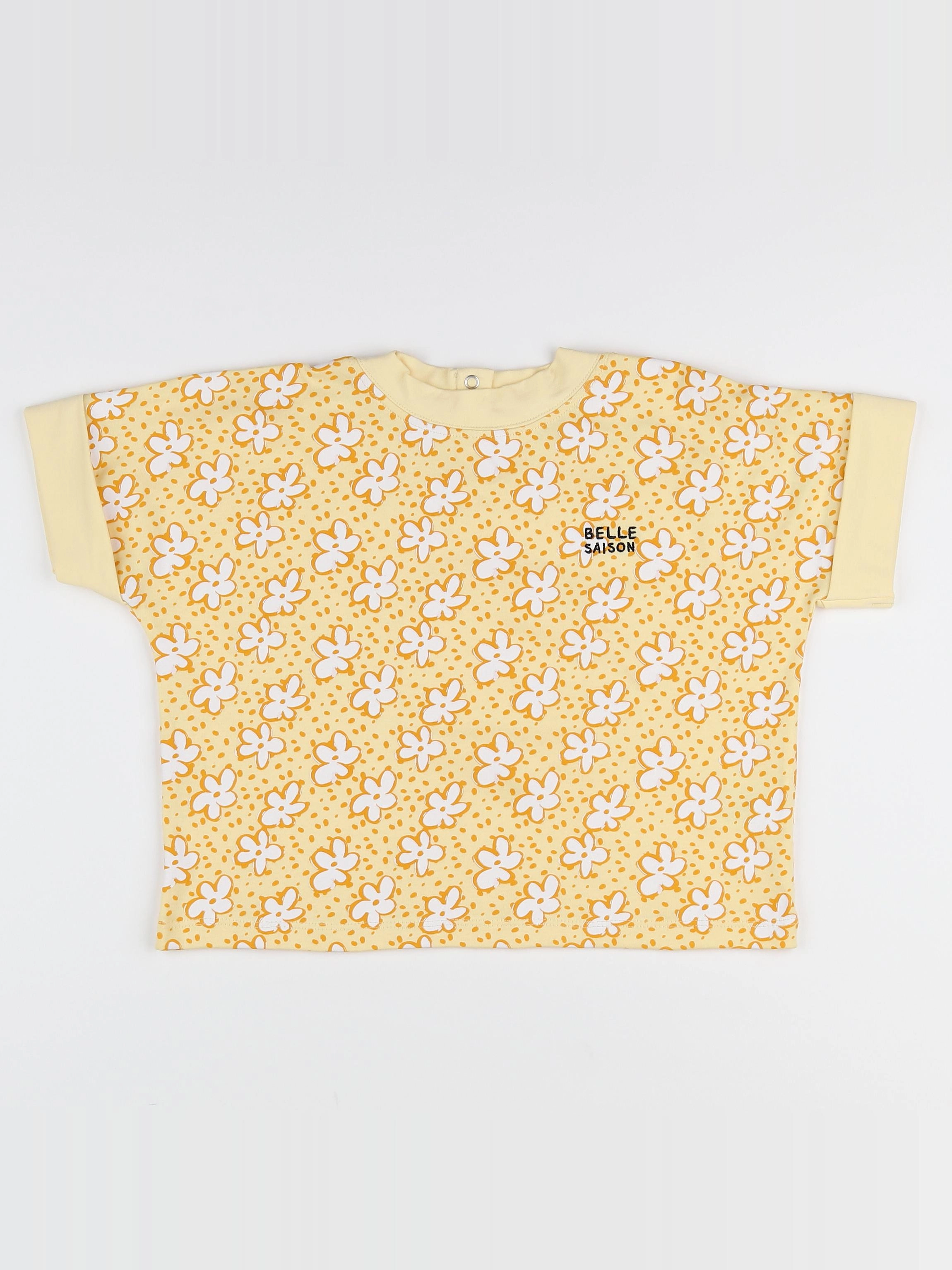Maison Tadaboum - tee-shirt jaune (neuf) - 6 mois