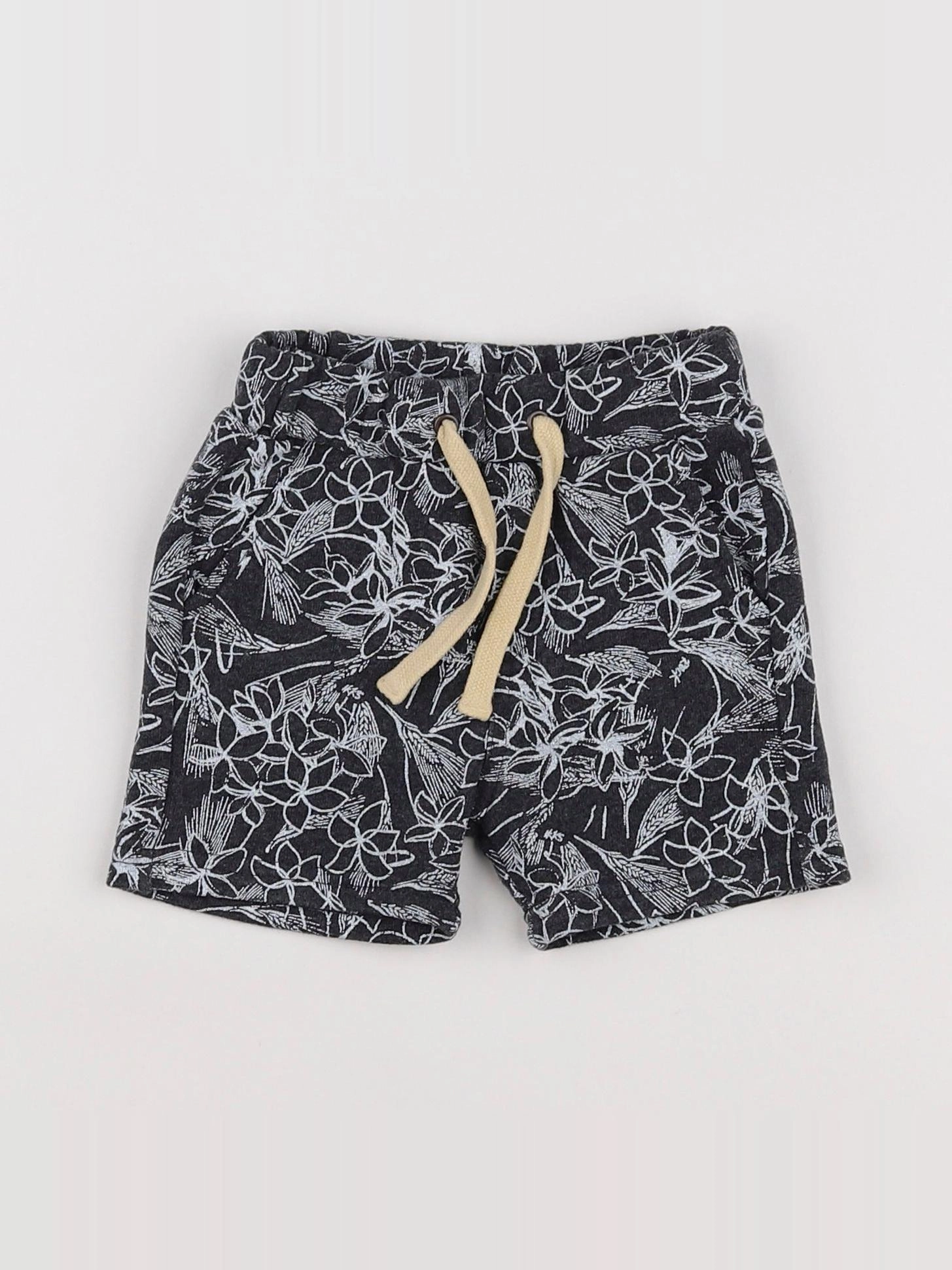 IKKS - short gris - 6 mois