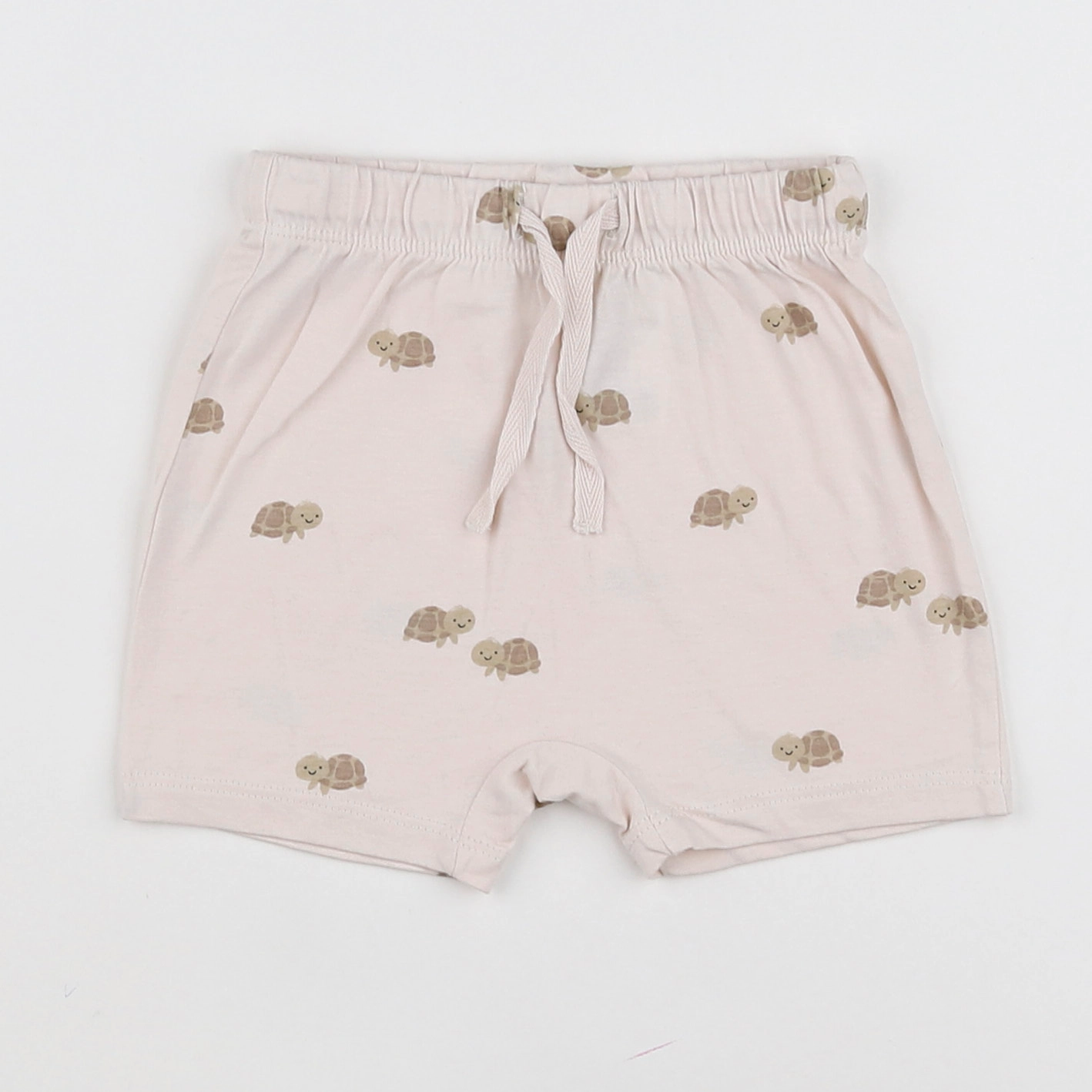 H&M - short beige - 9 mois