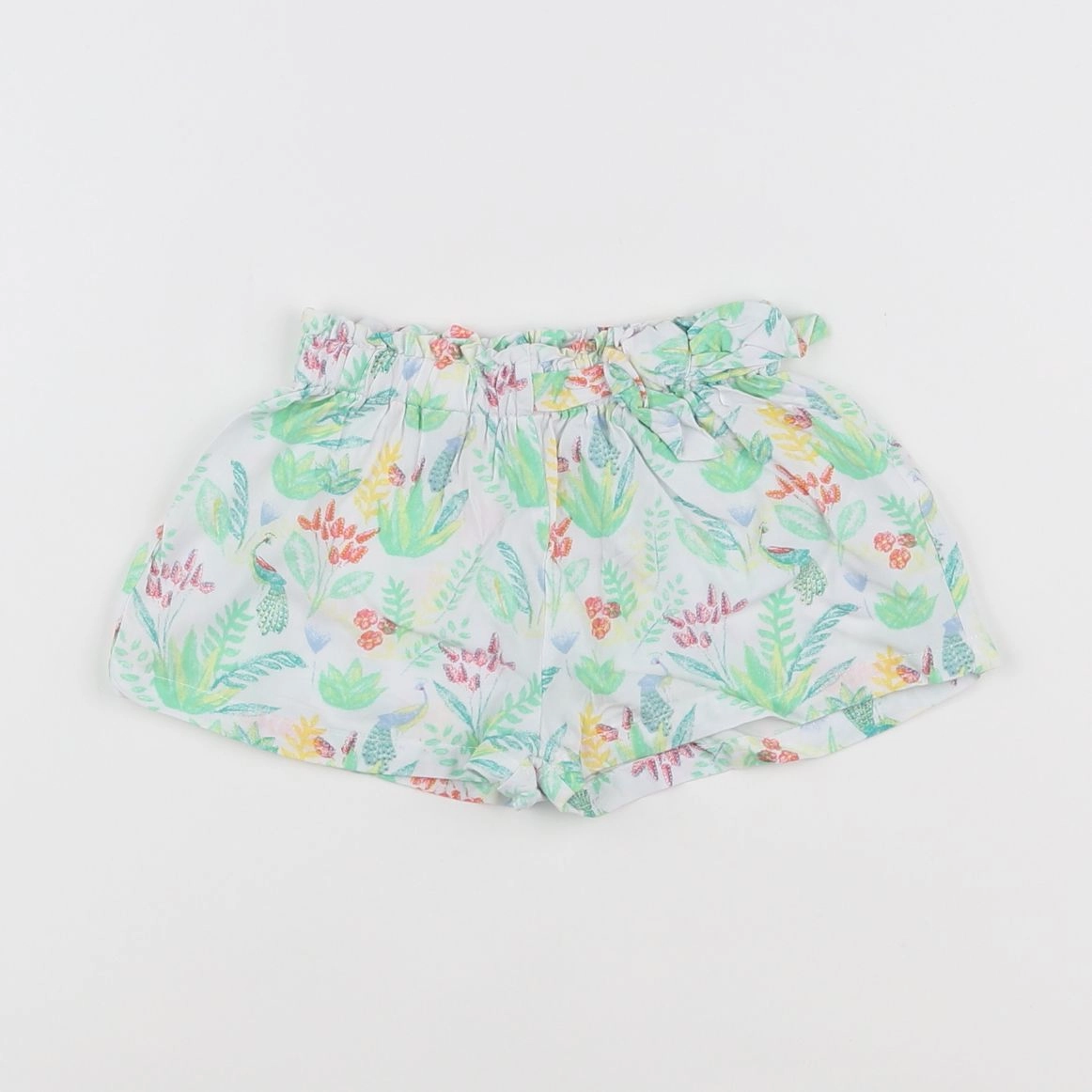 Vertbaudet - short multicolore - 12 mois